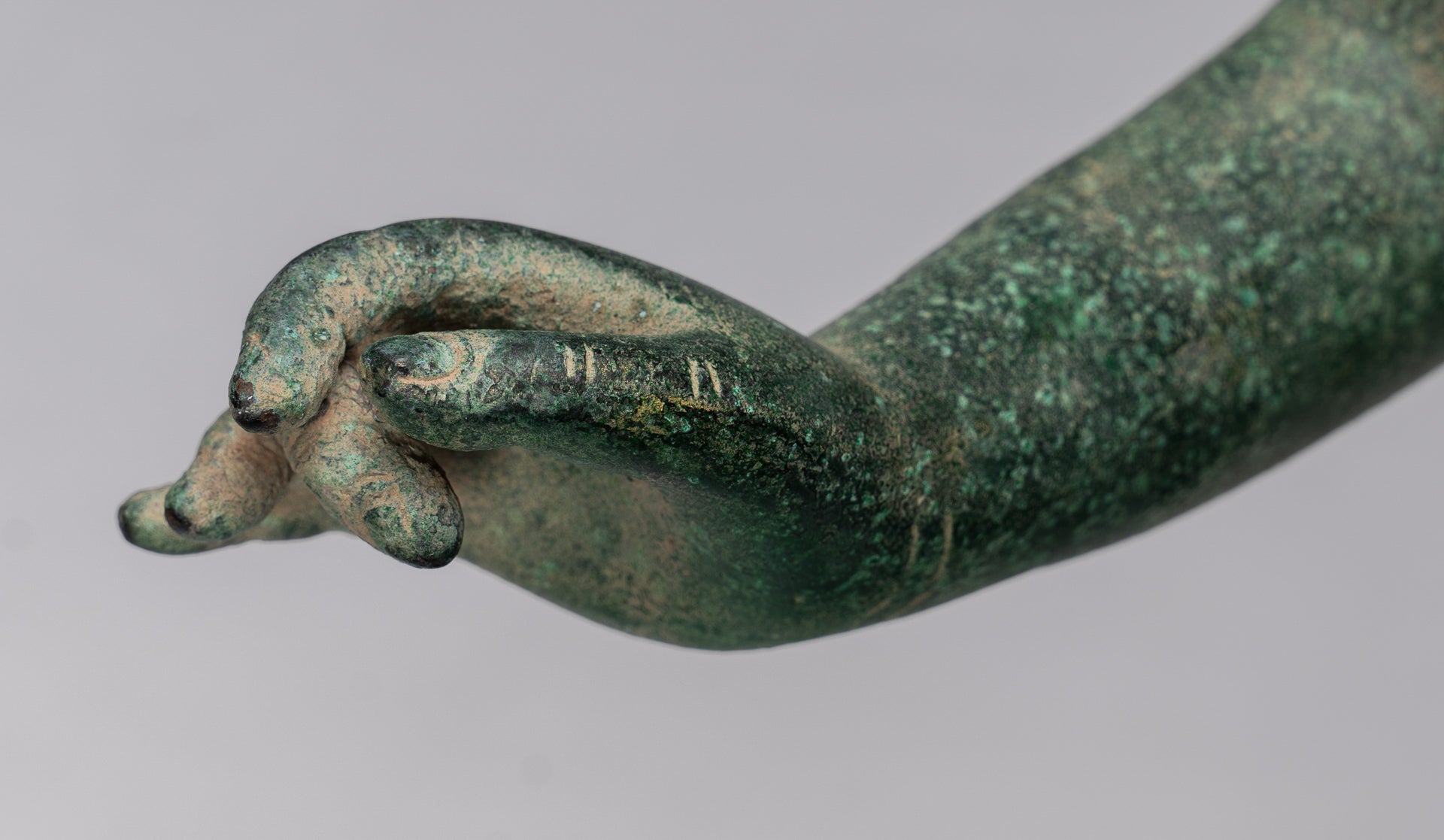 Deity Statue - Antique Khmer Style Banteay Srei Prajnaparamita Statue / Goddess - 72cm/29"