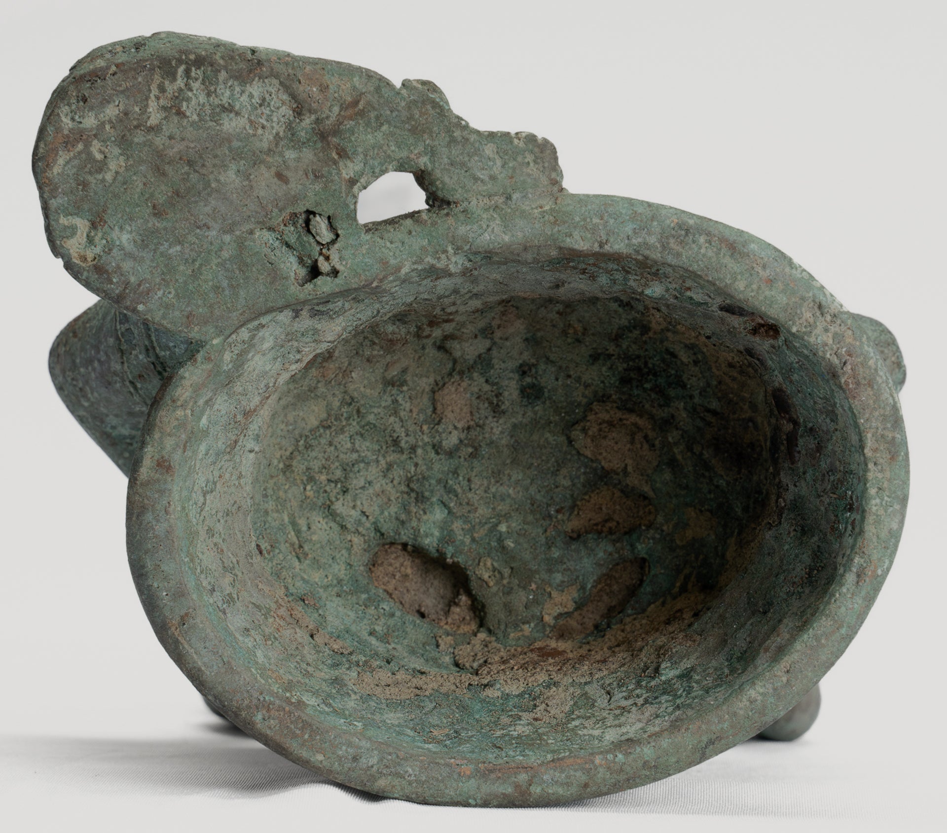 Bodhisattva Statue -Antique Indonesian Style Javanese Avalokiteshvara Bodhisattva Statue - 20.5cm/8"