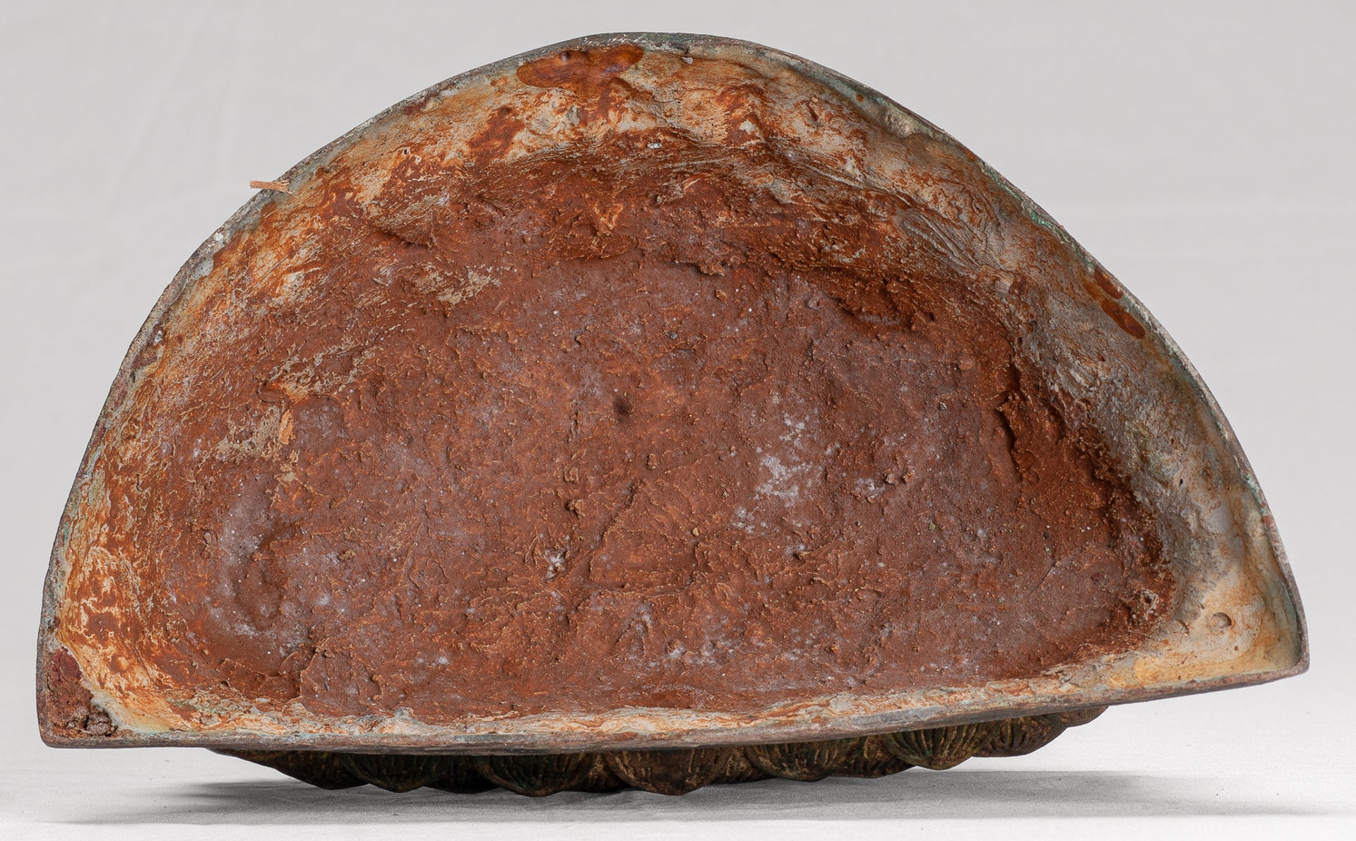 Indian Buddha Statue - Antique Gandhara Style Bronze Teaching Buddha Statue - 35cm/14"