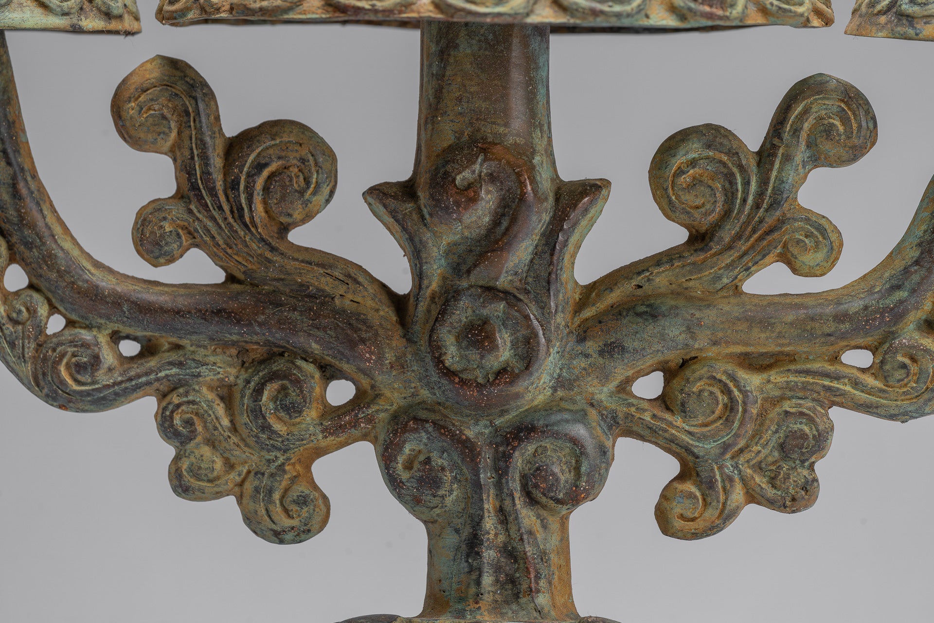 Buddha Statue - Antique Indonesischer Stil Bronze Javaner Meditation Buddha Statue - 49cm/20 "