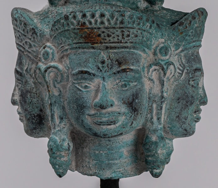 Bodhisattva - Estatua de Bronce Hevajra de bronce montado en el estilo Koh Koh Koh - 24 cm/10 "