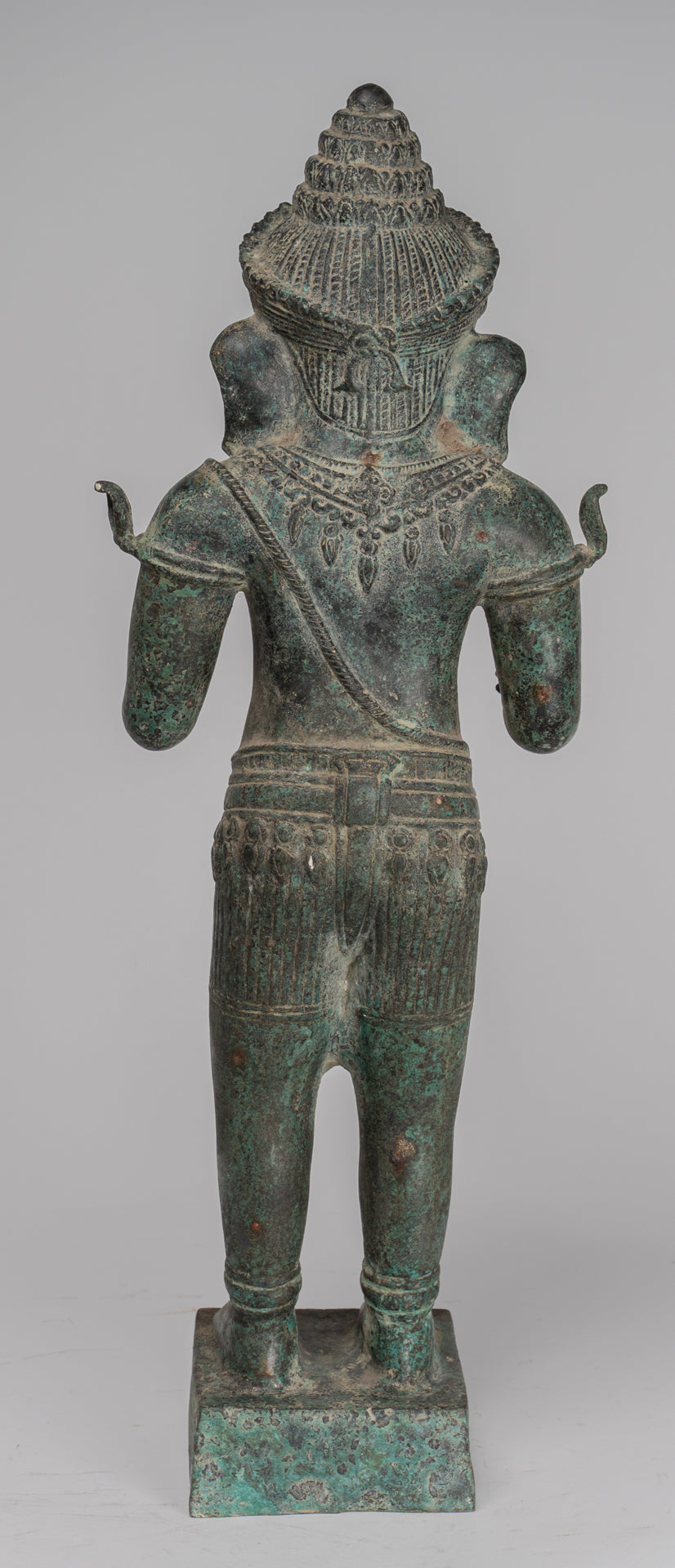 Statue Ganesha - Antique Khmer Style montato in piedi Bronzo Angkor Wat Ganesha Statua - 57 cm/23 "