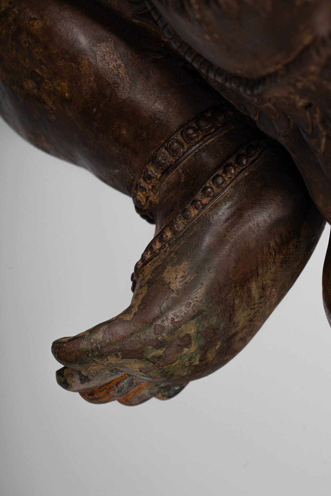 Large Ganesha Statue - Antique Thai Style Bronze Dancing Ganesh Statue - 105cm/42"