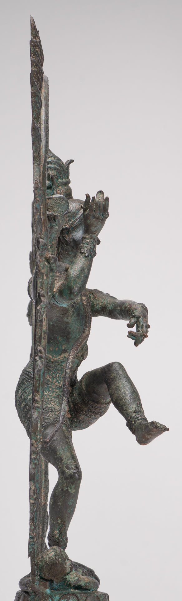 Shiva Statue - Antique Indian Style Bronze Dancing Shiva statue as Lord Nataraja - 66cm(26") Tall