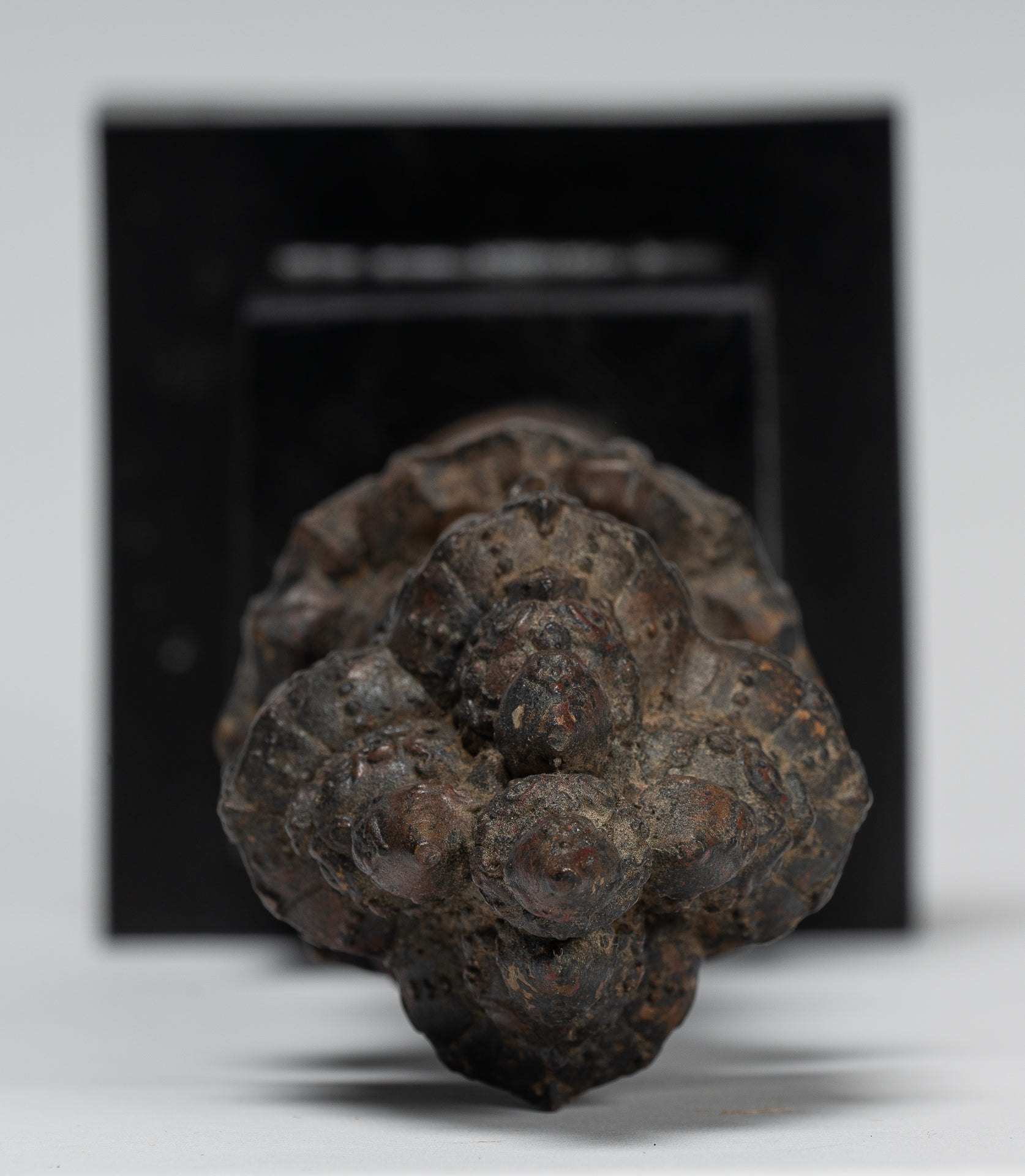 Vajrapāṇi Statue - Antique Khmer Style Vajra or Thunderbolt Vajrapāṇi Statue - 28cm/11"