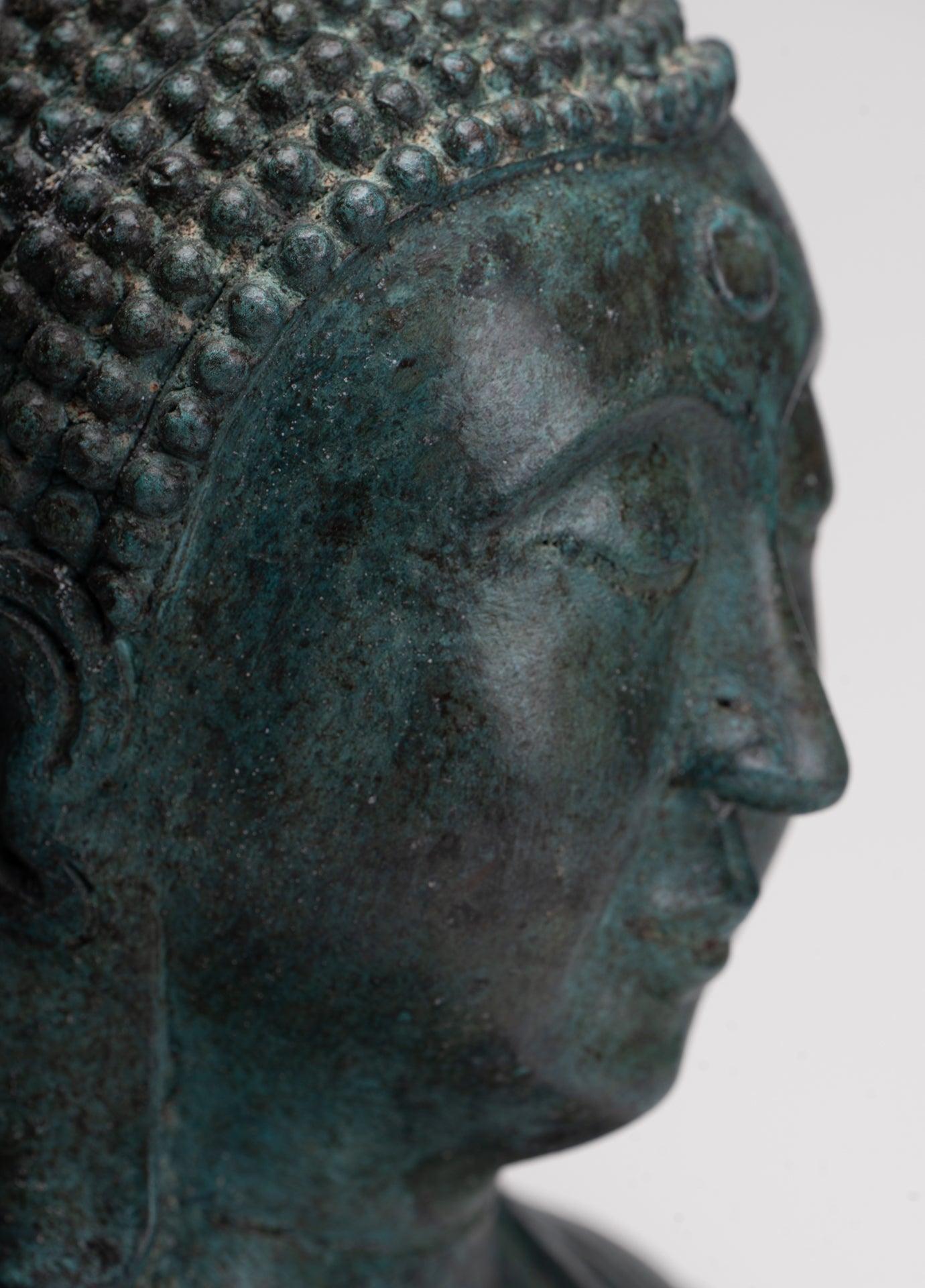 Japanese Buddha - Antique Japanese Style Bronze Seated Meditation Amitabha Buddha Statue - 38cm/15"