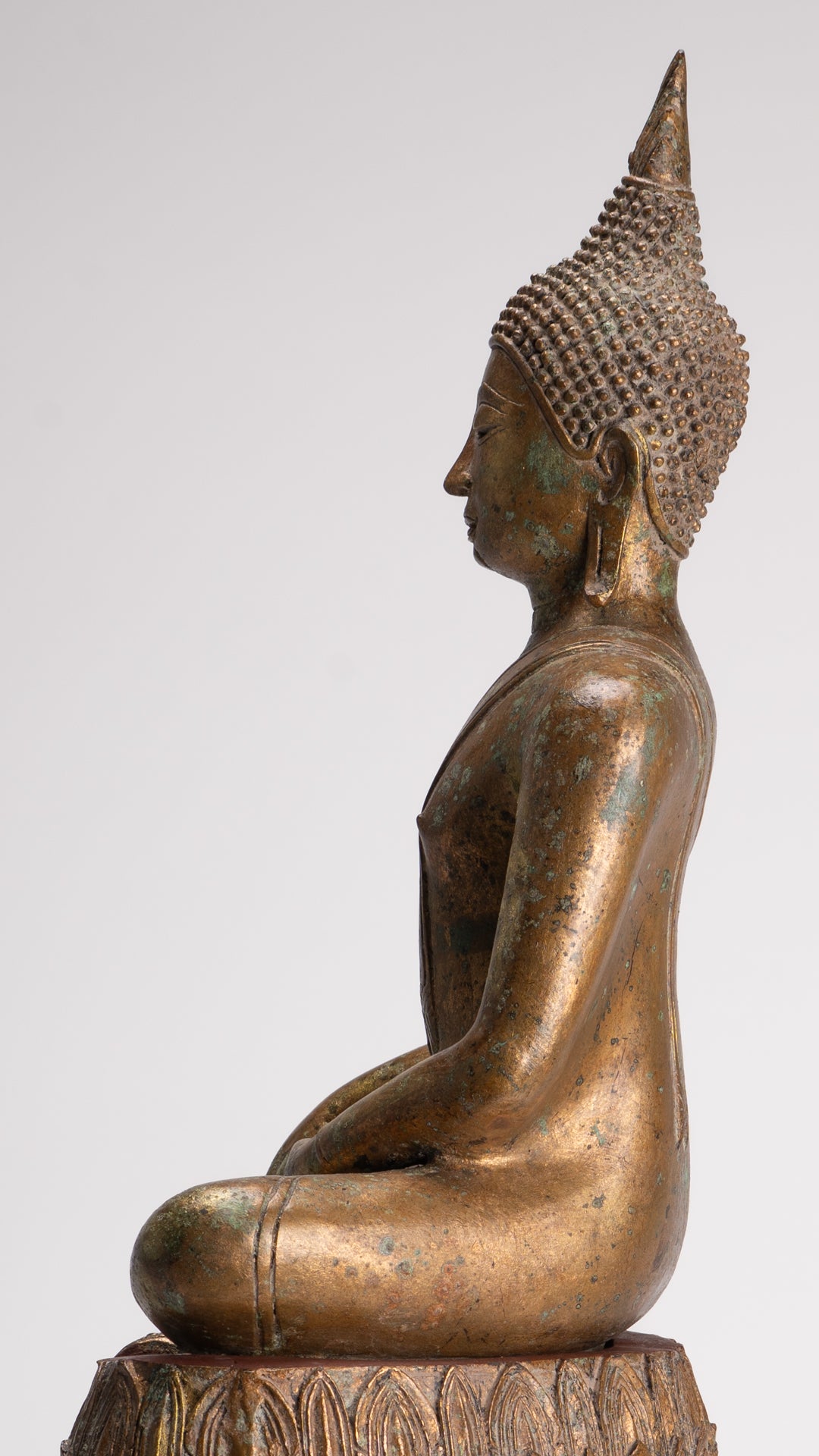 Buddha Statue - Antique Sukhothai Style Thai Enlightenment Buddha Statue - 71cm/28"