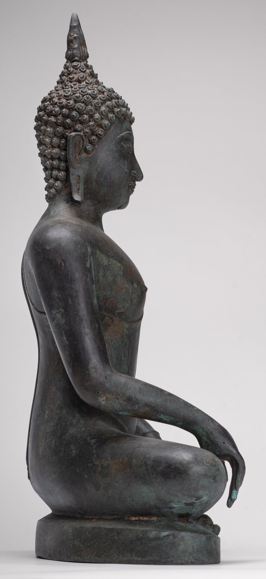 Buddha Statue - Antique Thai Style Sukhothai Enlightenment Buddha Statue - 54cm/22"