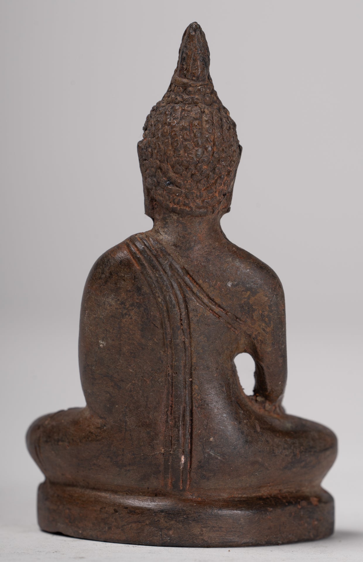 Buddha Statue - Antique Sukhothai Style Thai Enlightenment Buddha Statue - 10cm/4"
