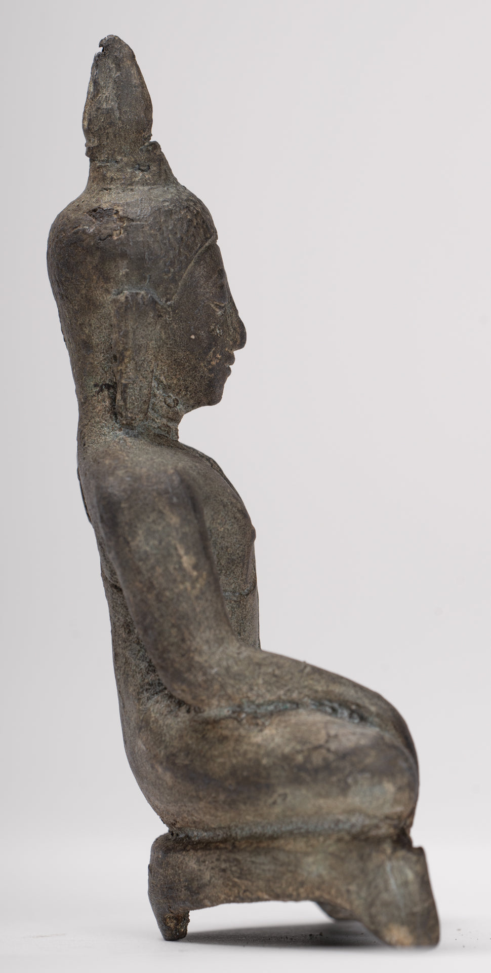 Buddha Statue - Antique Sukhothai Style Thai Enlightenment Buddha Statue - 11cm/4"