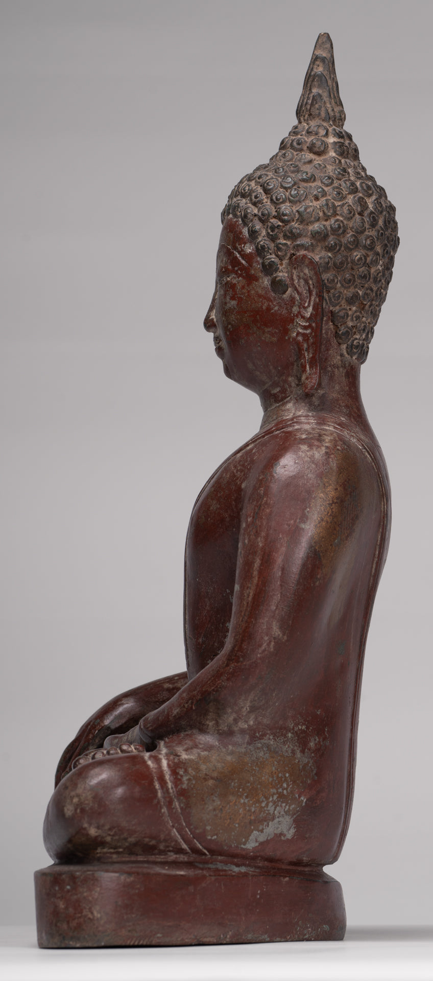 Buddha Statue - Antique Sukhothai Style Thai Enlightenment Buddha Statue - 42cm/17"