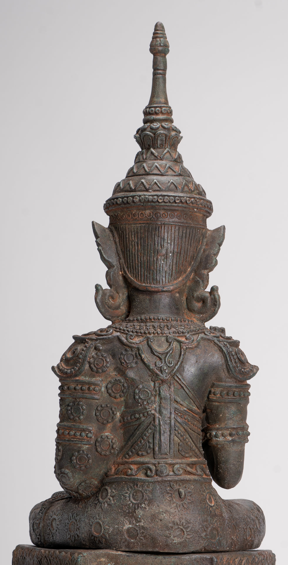 Buddha Statue - Seated Antique Laos Style Teaching Buddha Statue - 61cm/24"