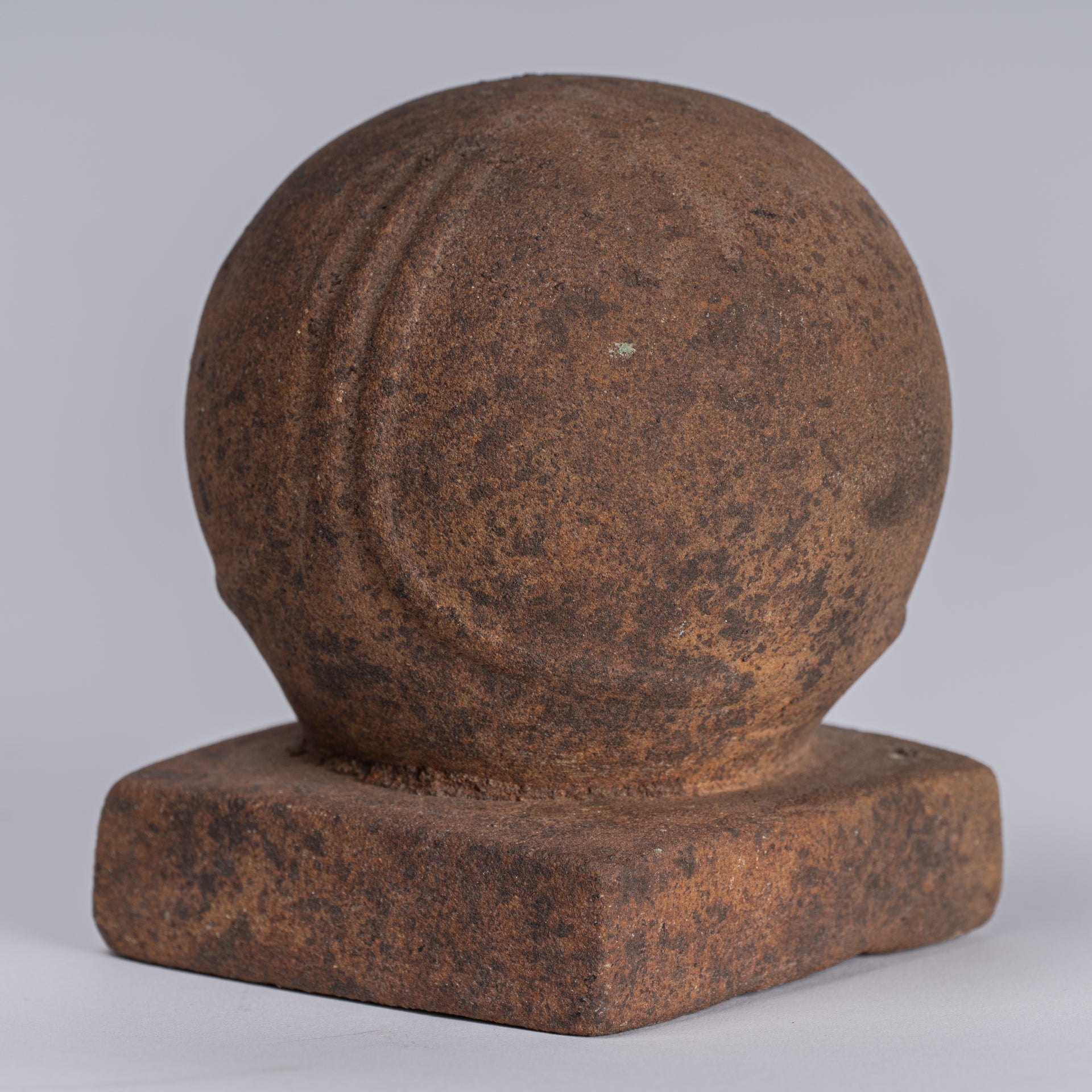 Antique Khmer Style Stone Lakshmi Mukhalinga Linga / Lingnum - 10cm/4"