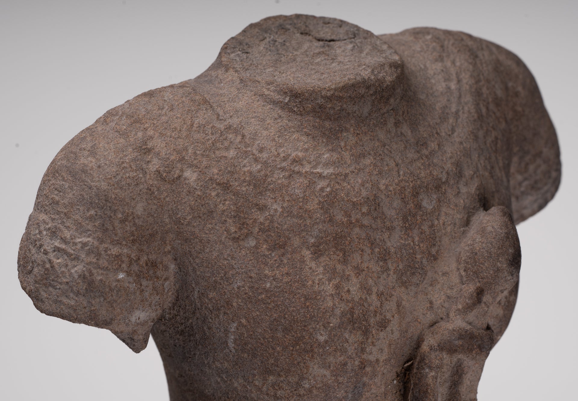 Apsara Statue - Antique Khmer Style Stone Angkor Wat Apsara or Angel Statue - 60cm/24"