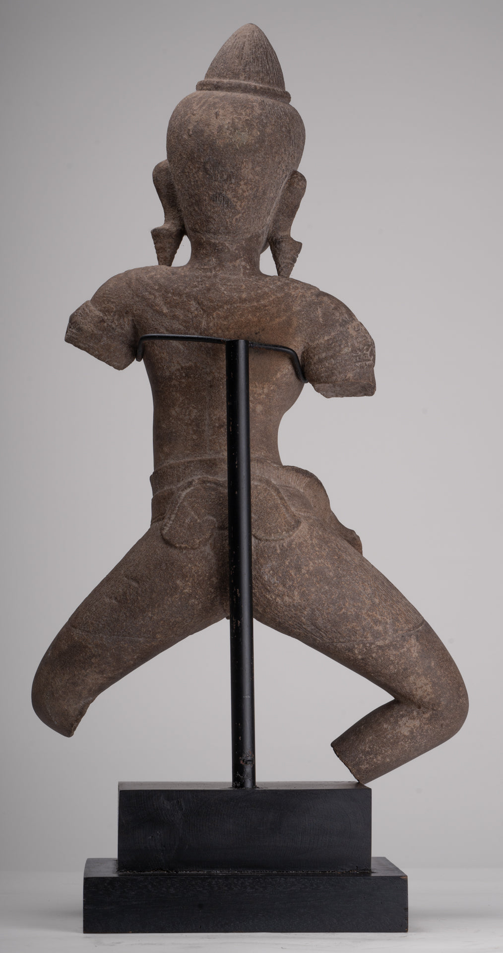 Apsara Statue - Antique Khmer Style Stone Angkor Wat Apsara or Angel Statue - 64cm/26"