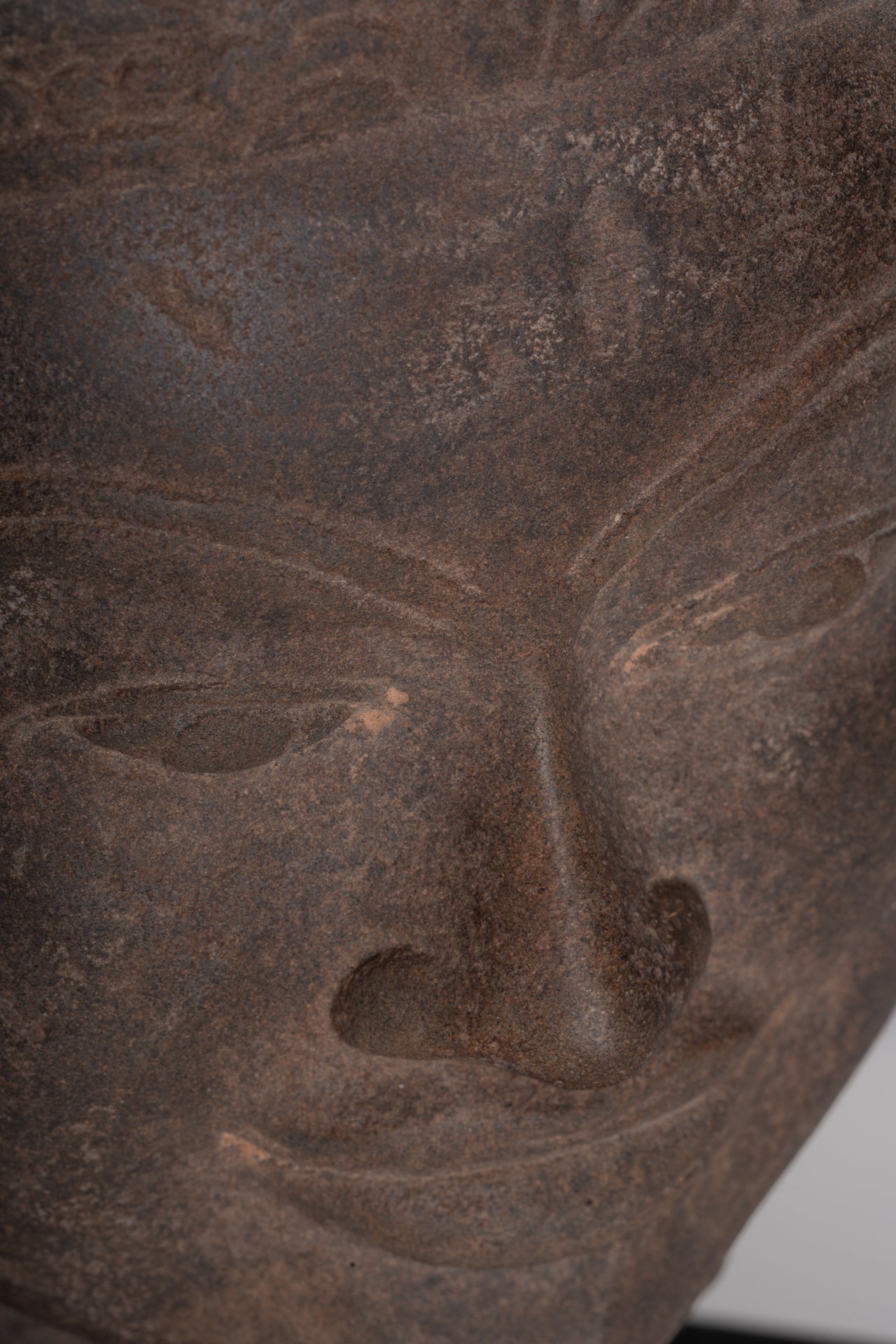 Krishna Statue - Antique Khmer Style Phnom Da Krishna (possibly) Statue - 41cm/16"