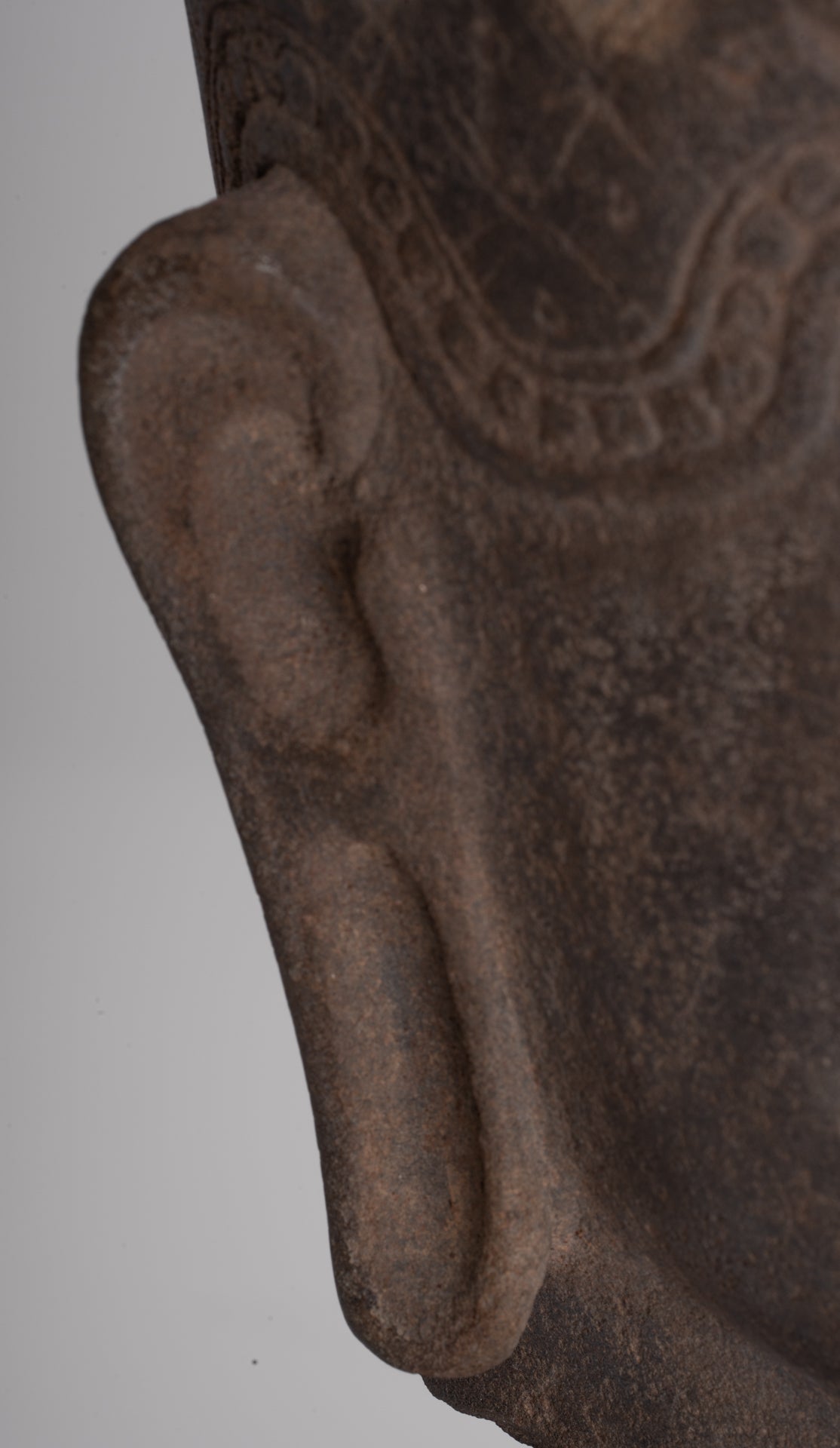 Krishna Statue - Antique Khmer Style Phnom Da Krishna (possibly) Statue - 41cm/16"