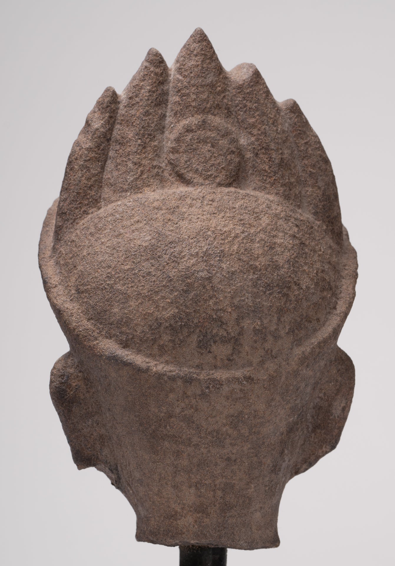 Apsara Statue - Antique Khmer Style Stone Angkor Wat Apsara or Angel Statue - 27cm/11"