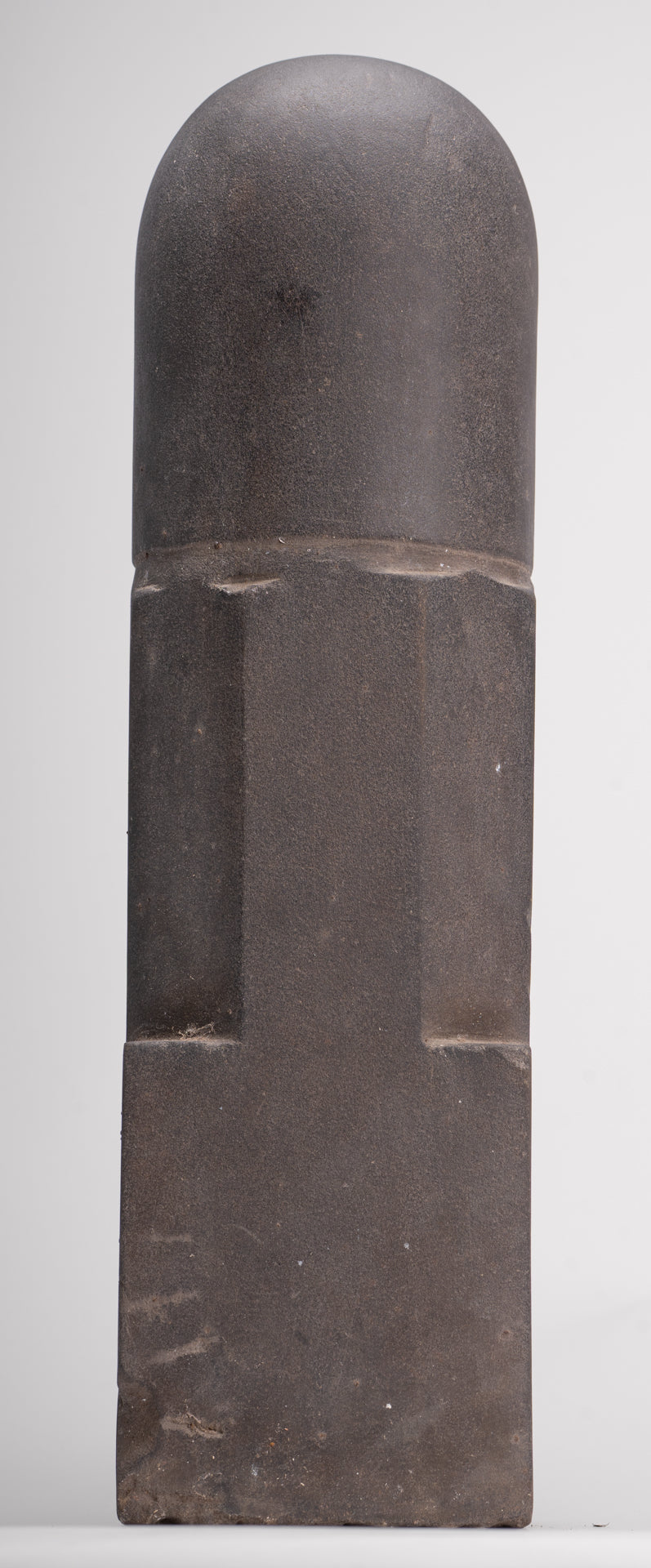 Antique Khmer Style Stone Shiva Mukhalinga Linga / Lingnum - 44cm/18"