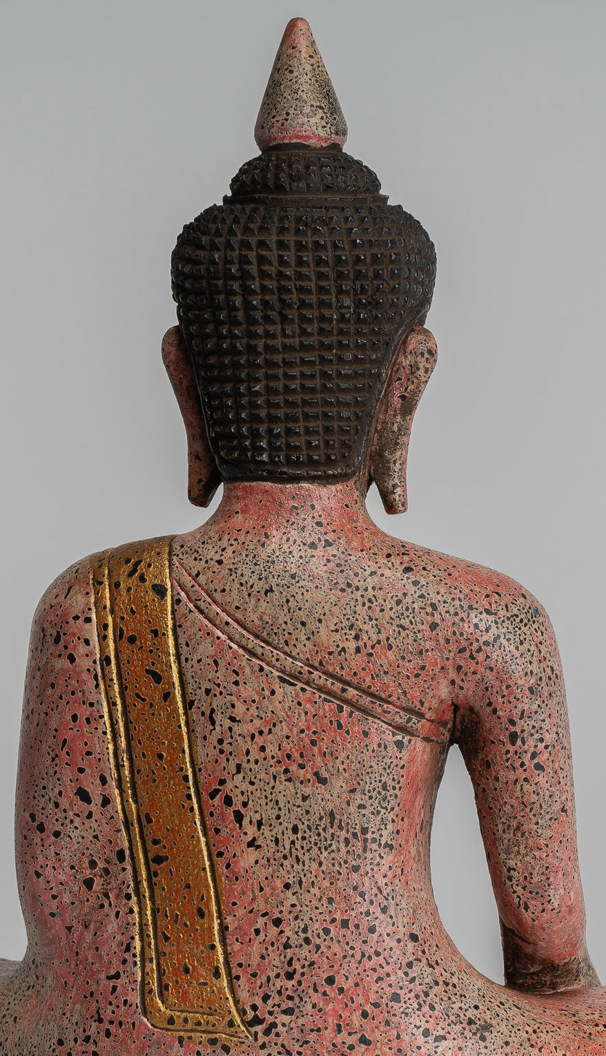 Estatua de Buda - Estatua de Buda de Buda de Madera Asia ASIA ASIA ASIA ASIA - 27 cm/11 "