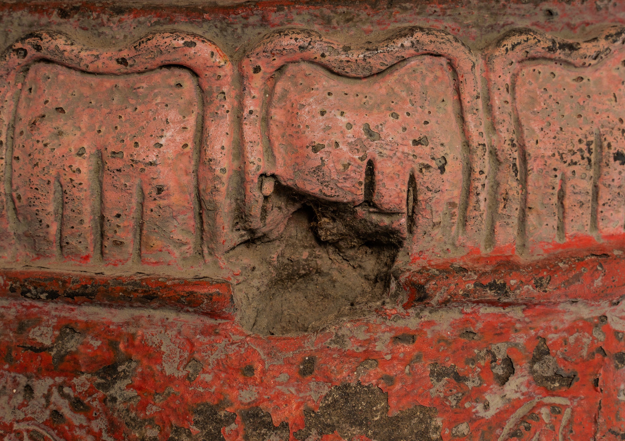 Statue Buddha - Antique Khmer Style SE ASIA ILLUCIMENTO BUDDHA STATUE - 66 cm/26 "