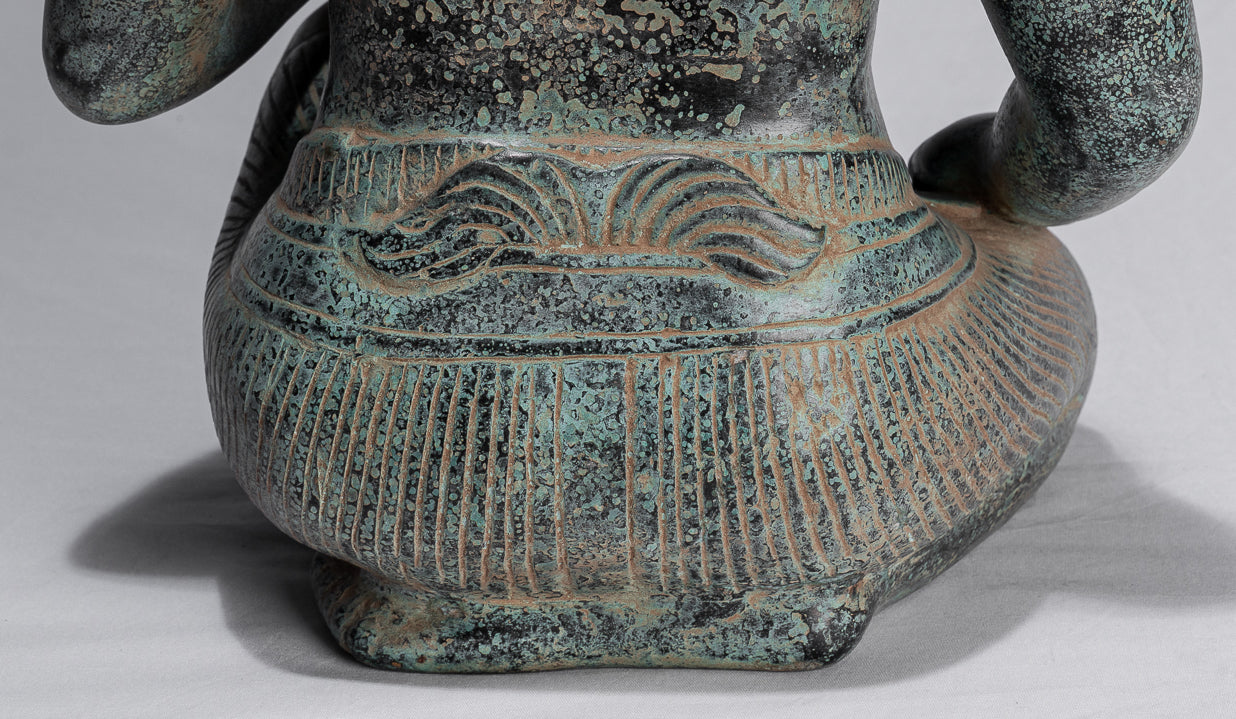 Antike Khmer Style Bronze-Vishnu Avatar-Narasimha oder Narasingh-40cm/16 "