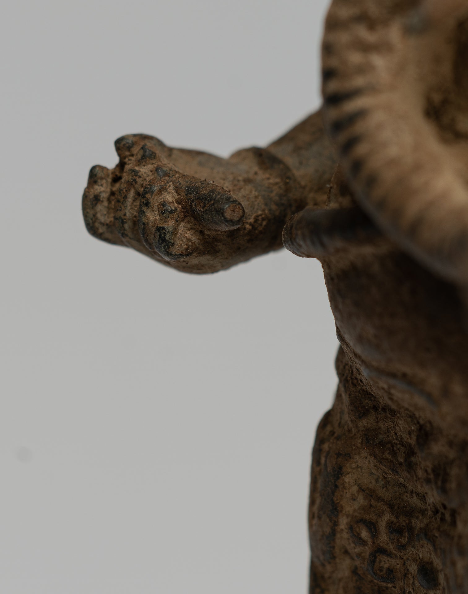 Statue Ganesha - Statue Ganesha indonesiana in stile antico in stile giavanese - 23 cm/9 "