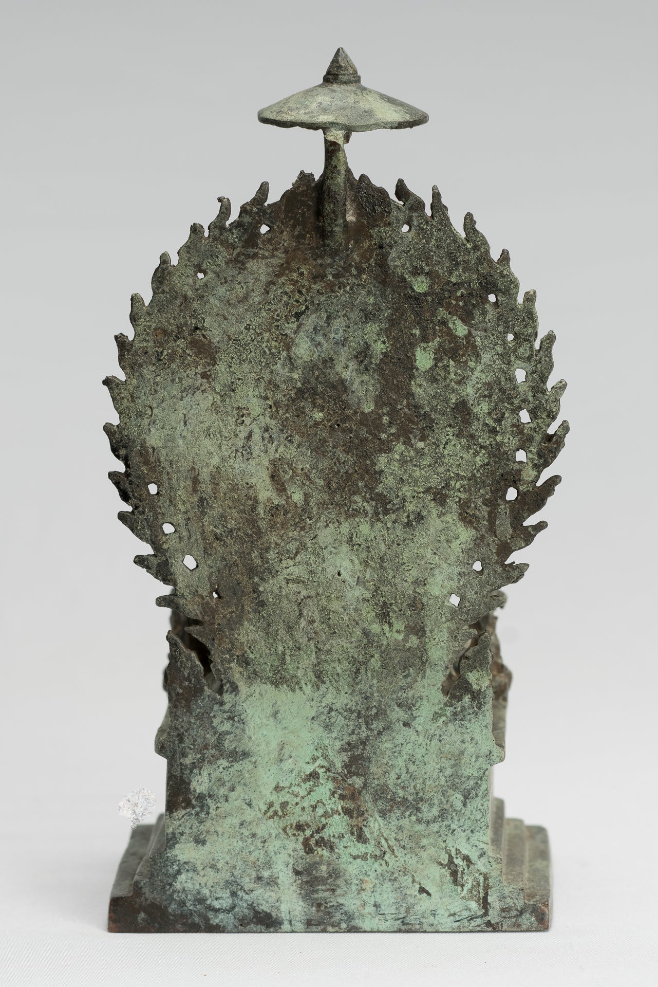 Estatua de Ganesha - Estatua de Ganesha de bronce de estilo javanés antiguo - 23 cm/9 "