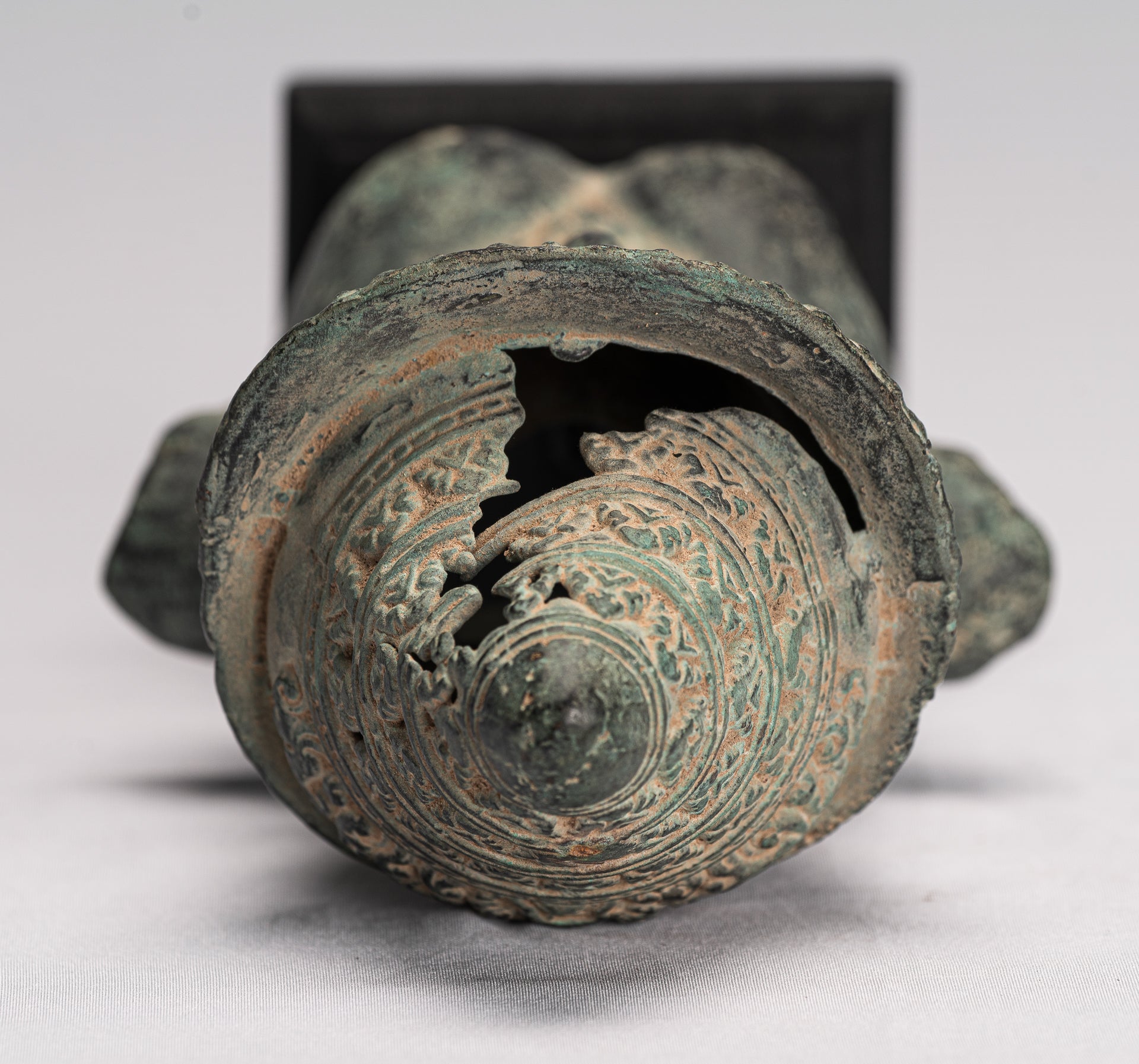 Lakshmi Statue - Antique Khmer Style Lakshmi / Devi Consort of Vishnu Torso - 26 cm / 10 "