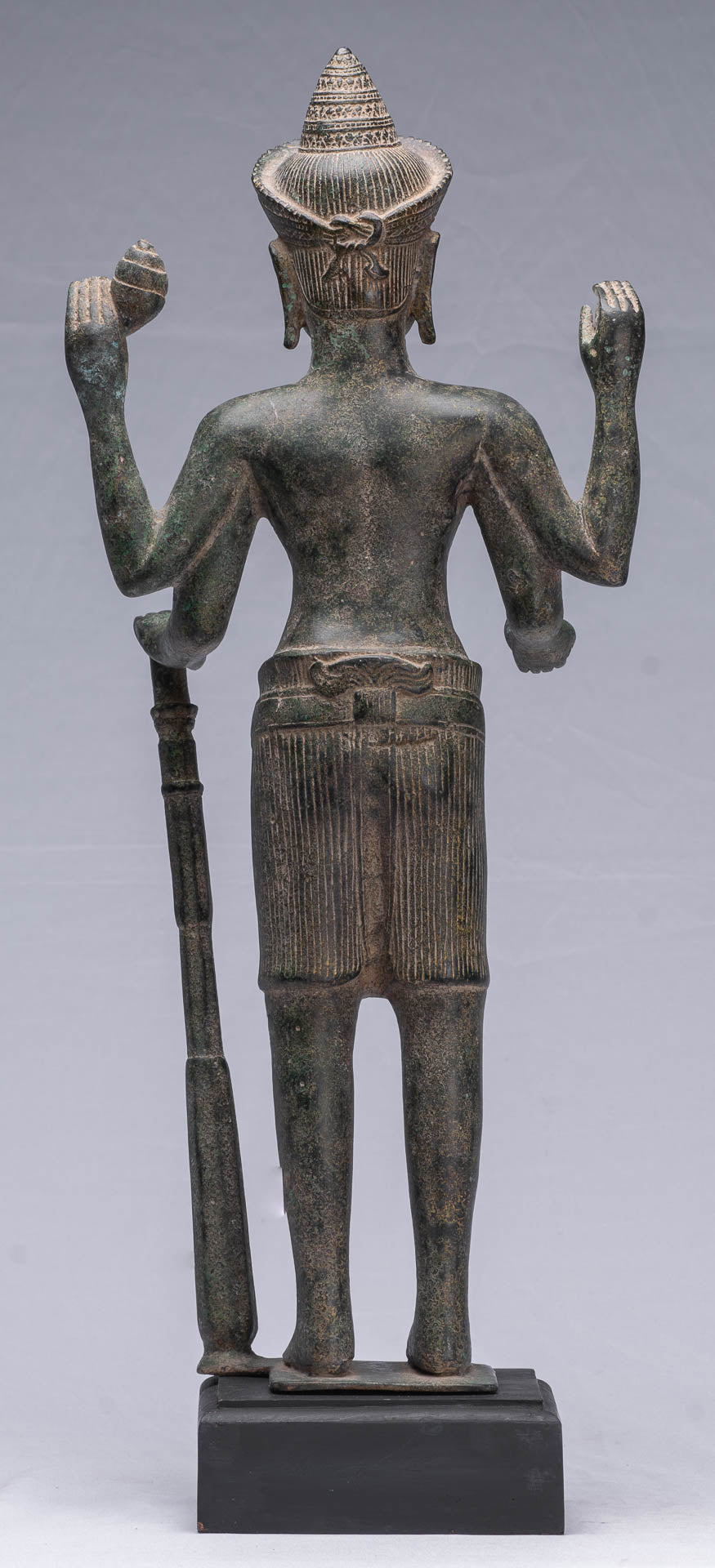 Estatua de bronce de estilo jemer antiguo de estilo jemer - Protector - 57 cm/23 "