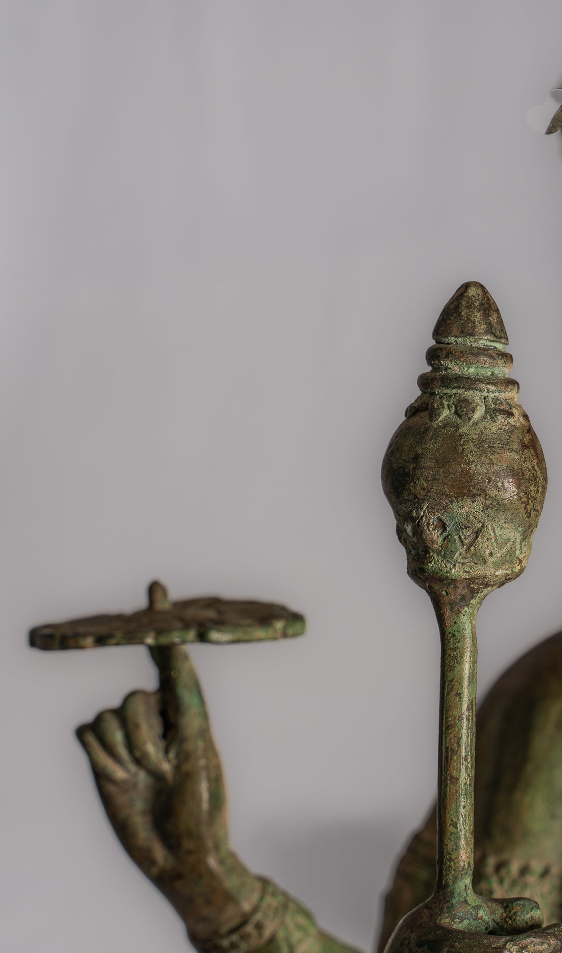 Estatua de Brahma - Estatua de bronce de bronce de estilo tailandés antiguo - 76 cm/30 "