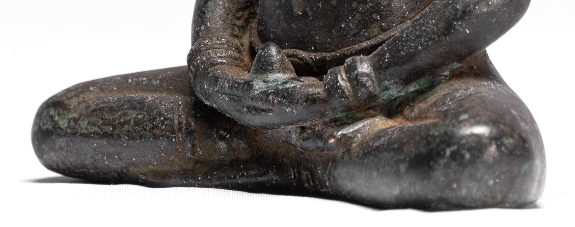 Statua Buddha - Meditazione in stile Khmer antico Baphuon Buddha Statua - 19cm/8 "