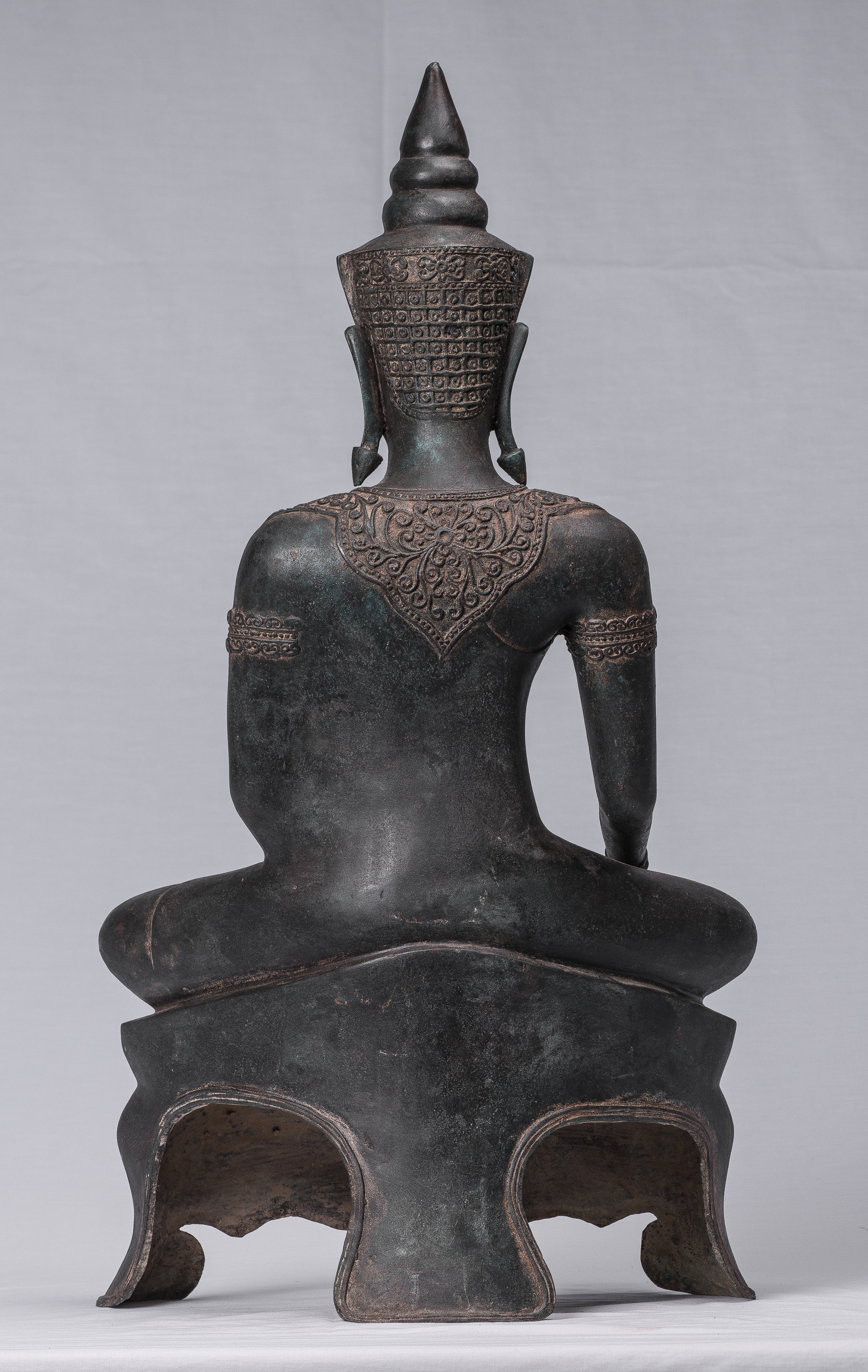 Statue di Buddha - Antique Thai Style Ayutthaya STATUE BUDDHA SEDATA - 66 cm/26 "