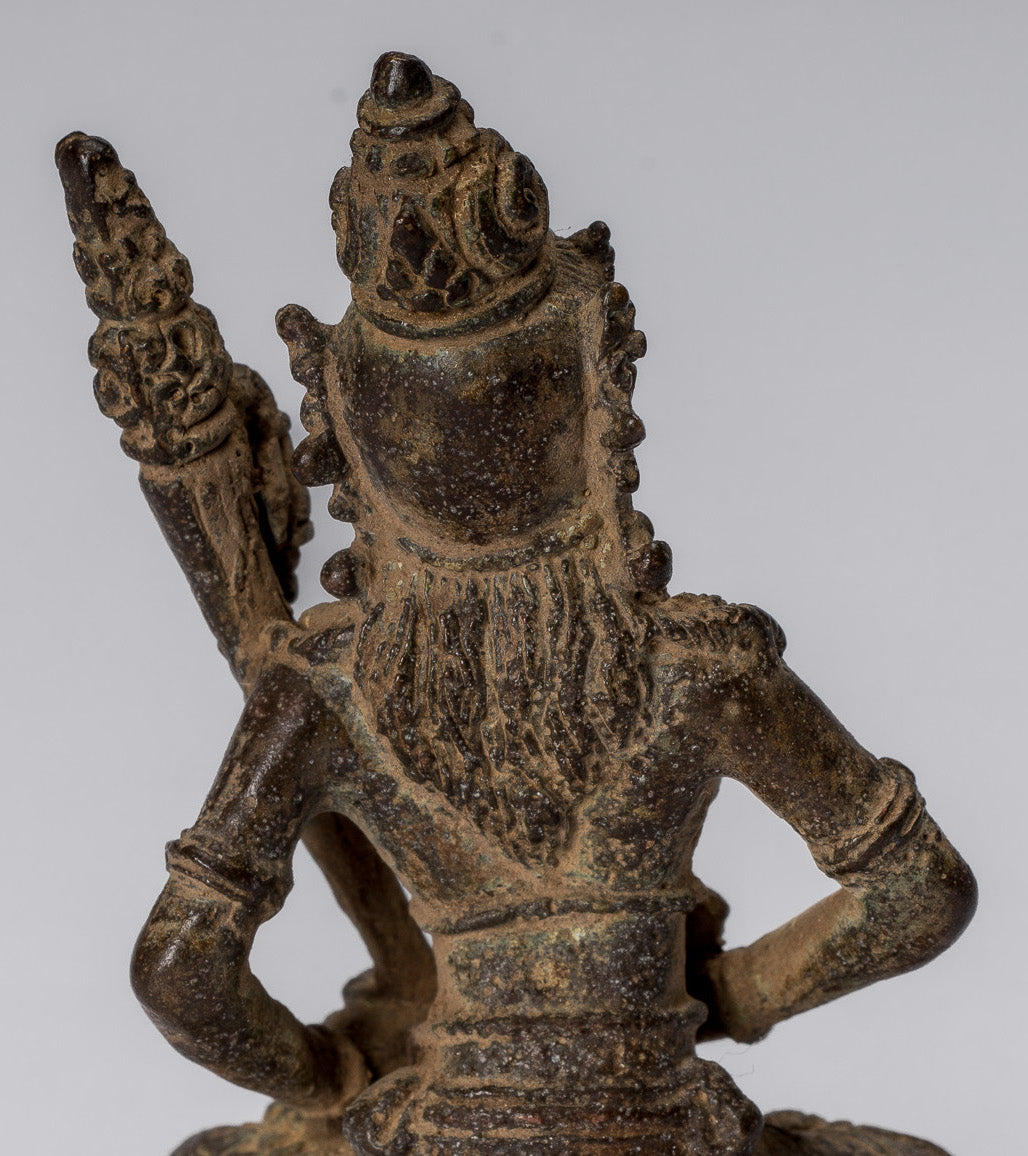 Statue de Tara-Antique Java Style indonésien Bronze Devi Tara Statue-8cm/3 "