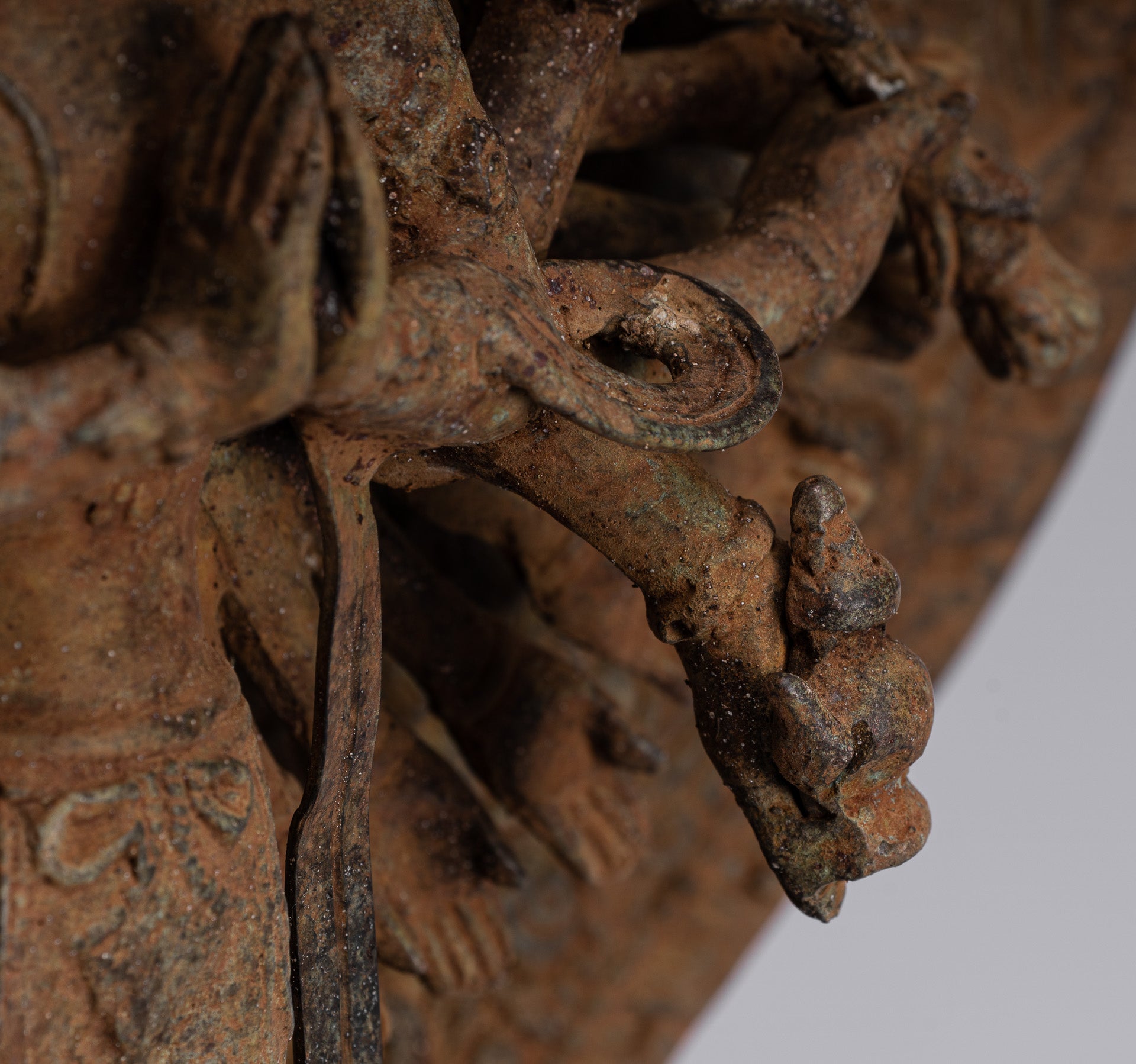 Statue Bodhisattva - Antique stile indonesiano Javanese 1000 ARM AVALOKETISHVARA BODHISATTVA STATUE - 61 cm/24 "