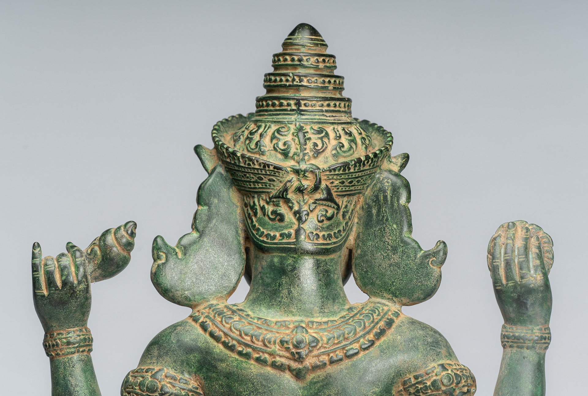 Estatua de Kalkin - Estilo antiguo de estilos de pie de pie Hayagriva Kalkin Horse de Vishnu - 56cm/22 "