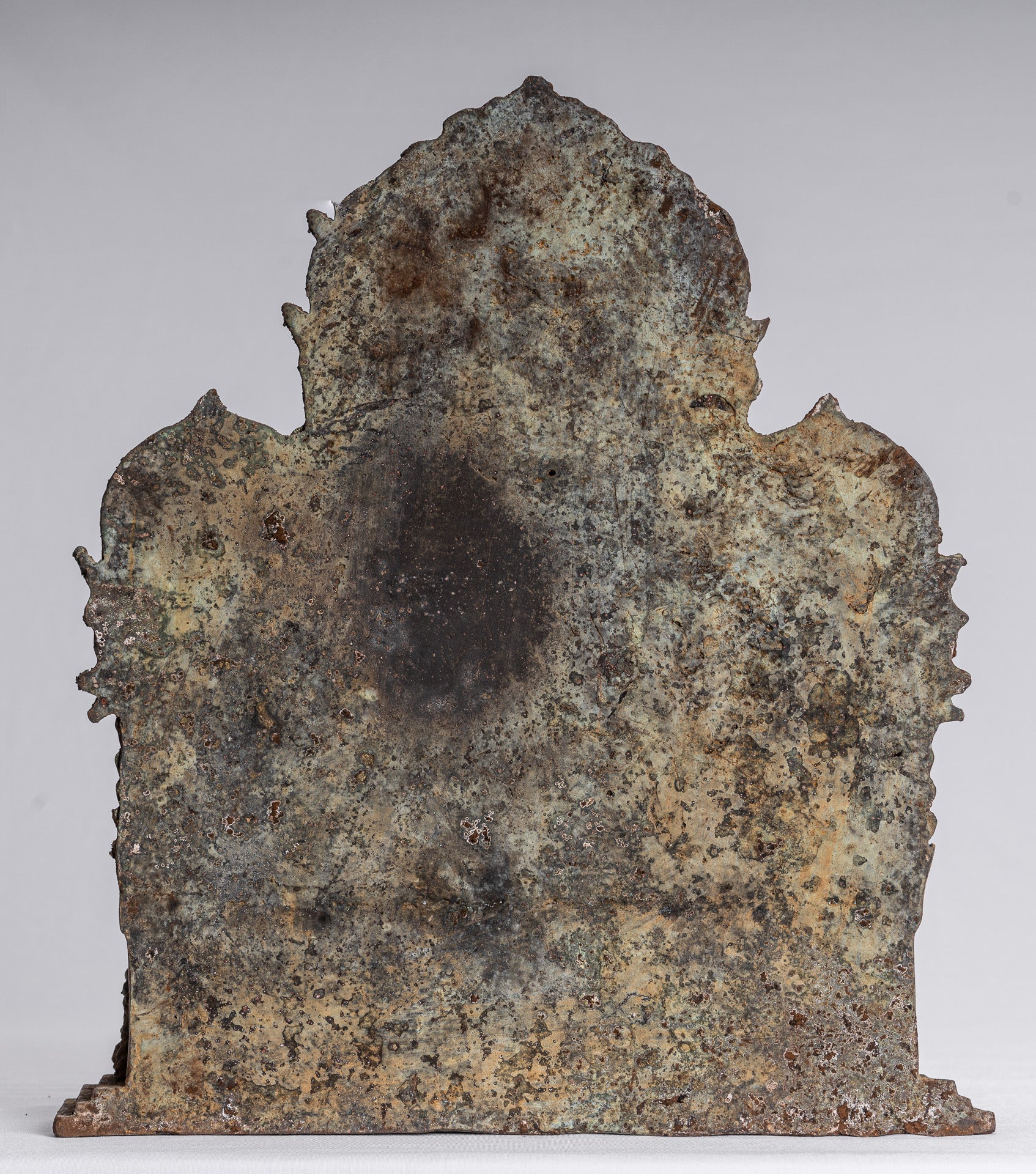 Buddha Statue-Antike Indonesische Stil Bronze Javanisch Schutz Buddha Statue-31cm/12 "