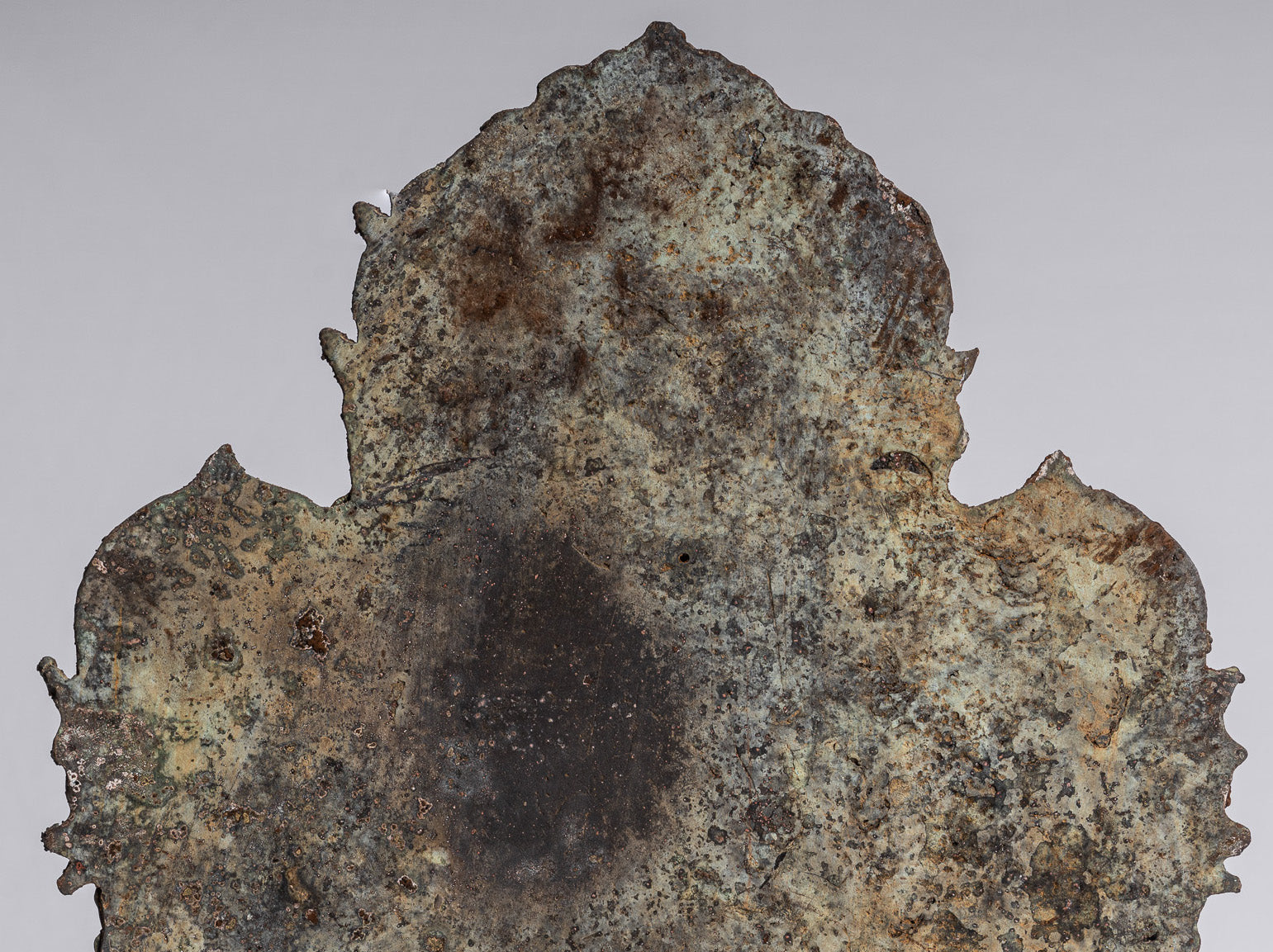 Buddha Statue-Antike Indonesische Stil Bronze Javanisch Schutz Buddha Statue-31cm/12 "