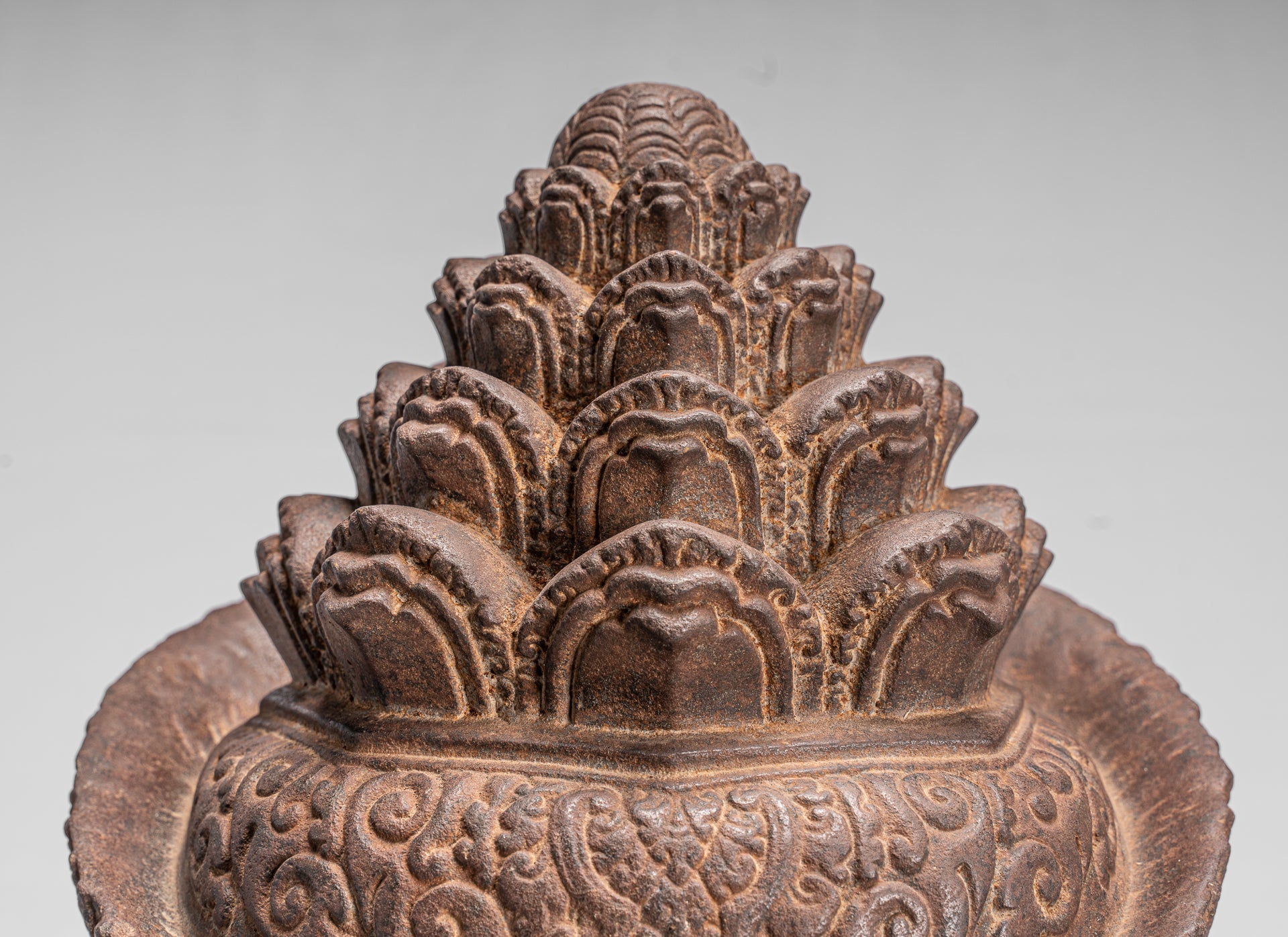 Guardian Statue-Antique Khmer Stone Angkor Wat Style Yaksha Temple Guardian-57cm/23 "