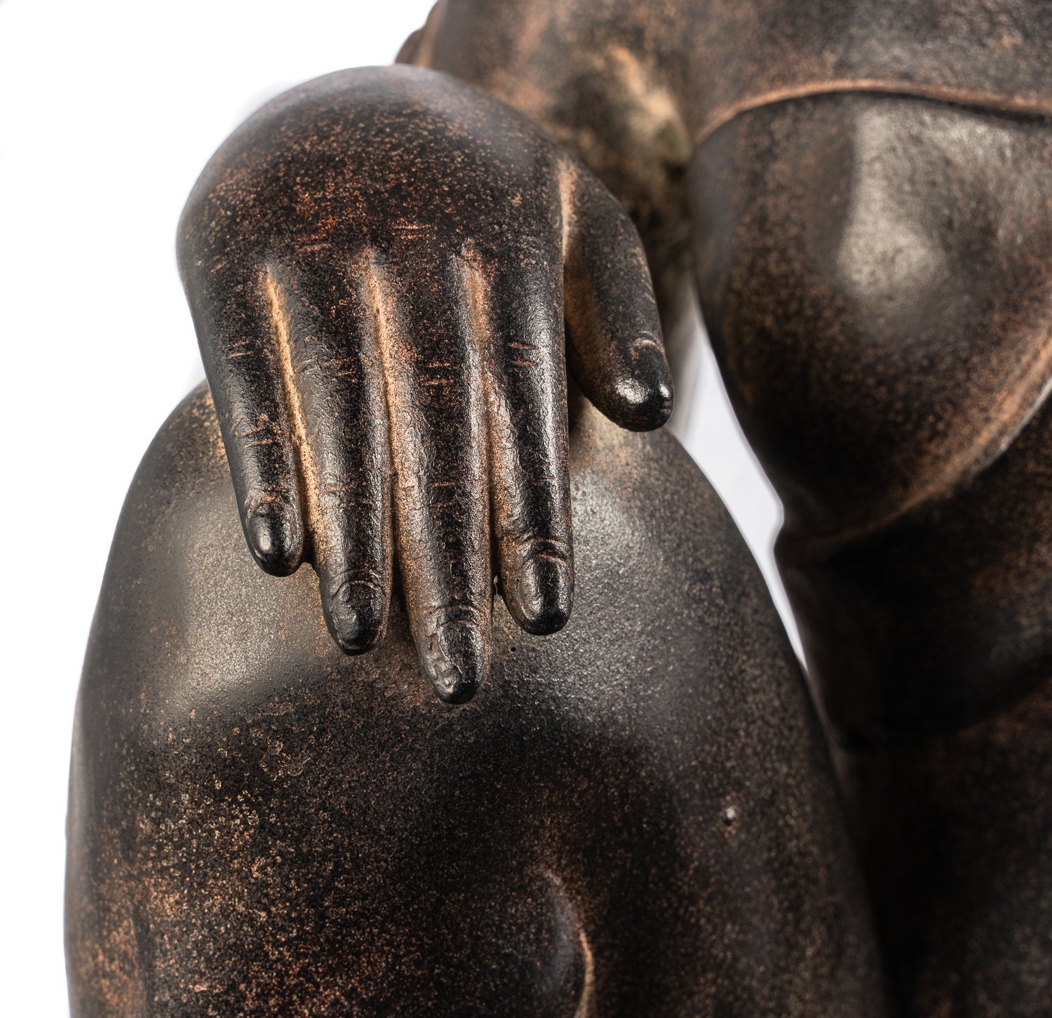 Yeay Mao Statue - Bronzo antico Khmer Bronzo Yeay Mao o nonna Mao Statua - 84 cm/34 "