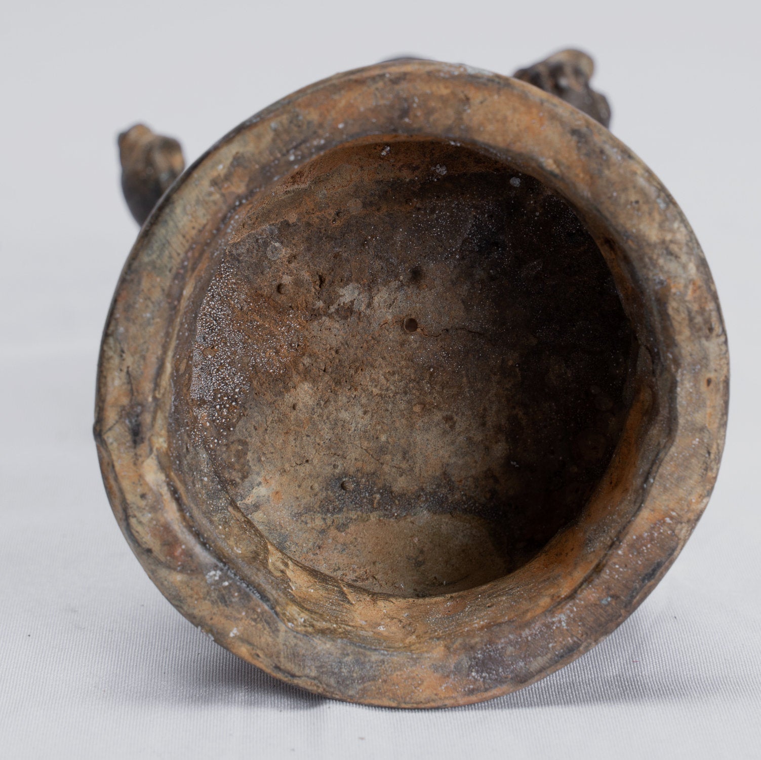 Ganesha Statue-Antique Javanais Style Bronze Standing indonésien Ganesha Statue-17cm/7 "