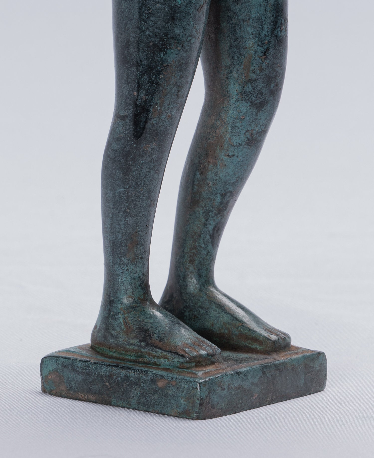 Lokeshvara Sculpture - Antique Bayon in stile Bronzo Khmer Statua Lokeshvara - 33 cm/13 "