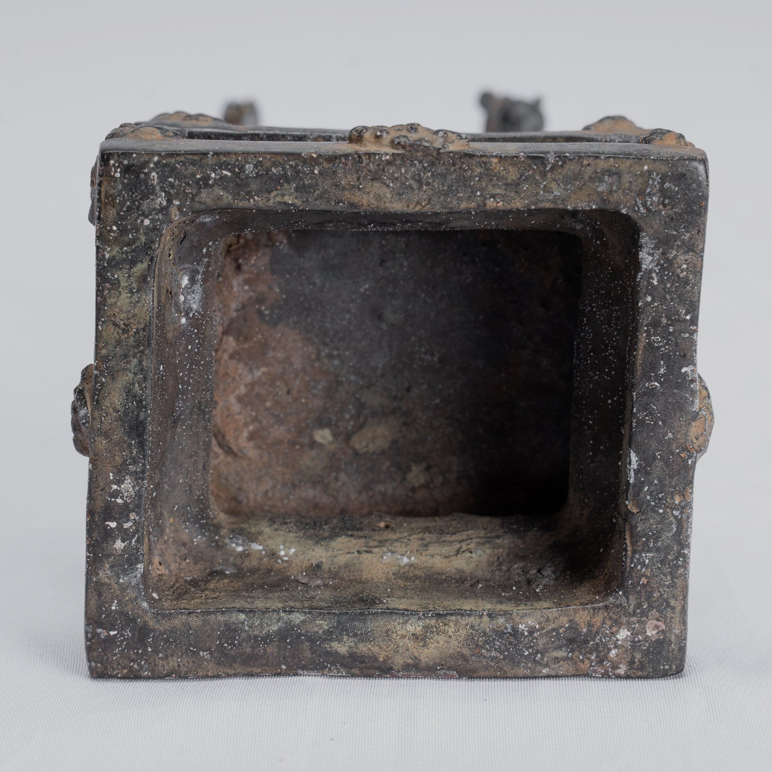 Statue Vishnu - Antique stile indonesiano Majapahit in piedi Bronzo Vishnu Statua - 20 cm/8 "