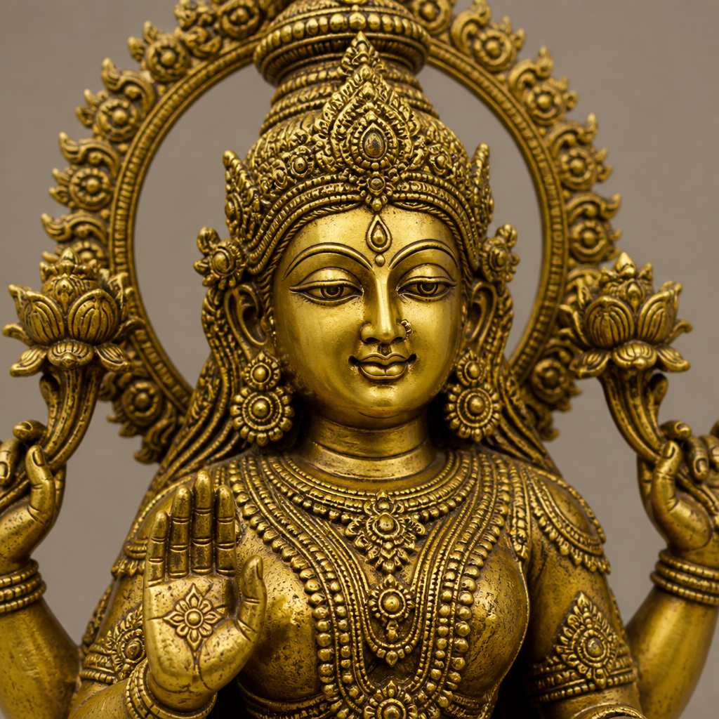 Lakshmi Statues: Goddess of Wealth in Hindu Sculpture