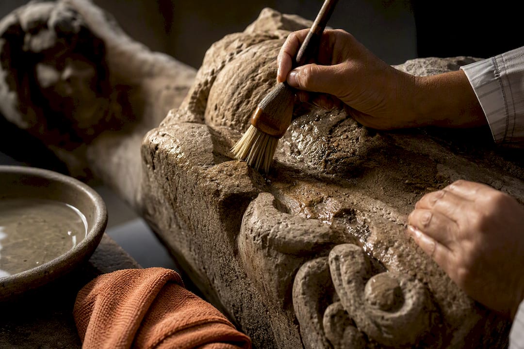 Protect Stone Sculpture: Conservator Backed Cleaning for Collectors