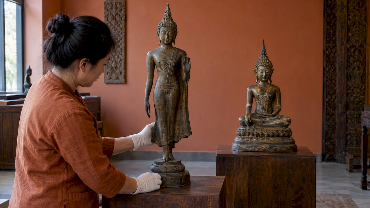 Photo ID & Provenance to Identify Thai Buddha Styles for US Collectors
