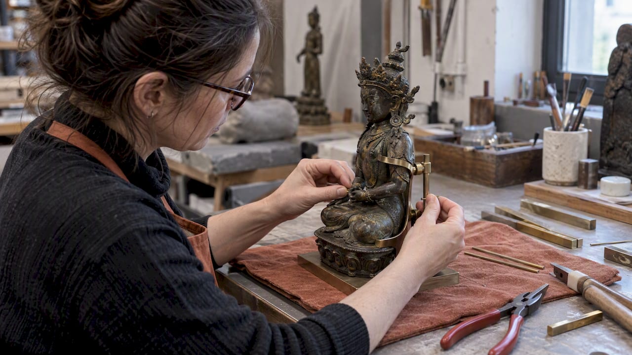Two Pins: Conservator Specs for Museum Mounts and Collectors' Displays