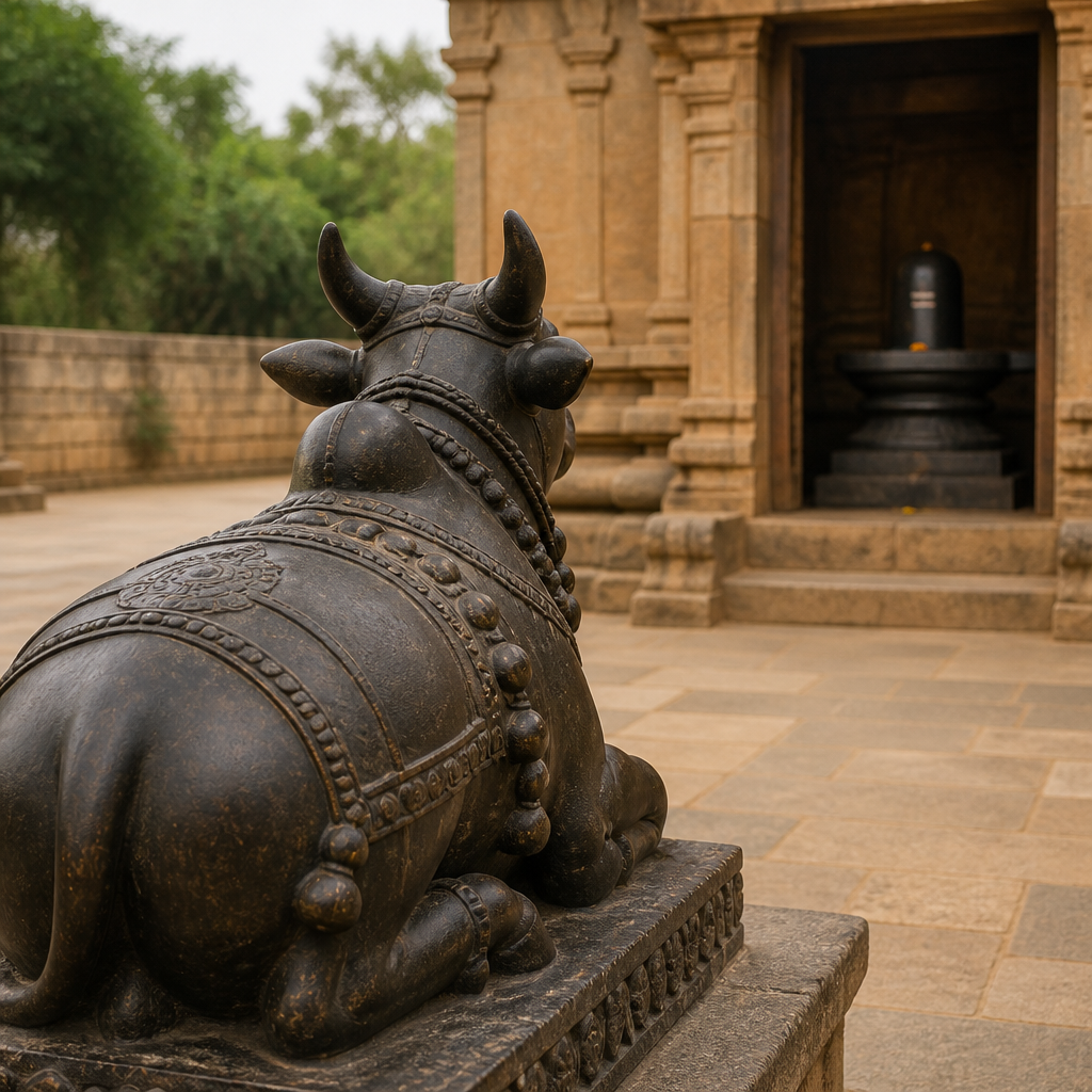 Nandi Bull Statue: Symbolism and Sculpture in Hindu Art