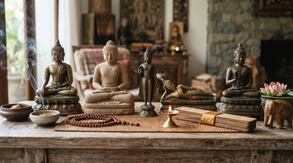 5 Buddha Statue Poses for Peaceful Home Decor