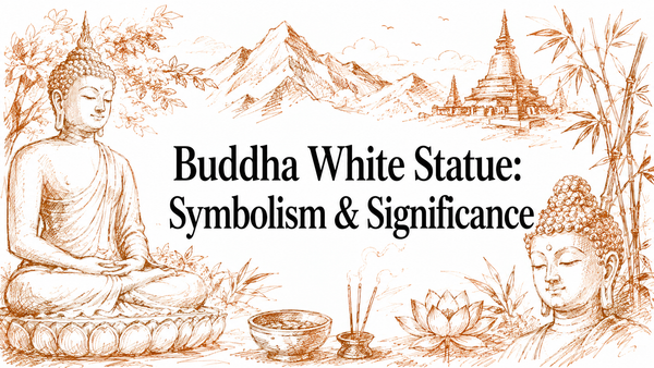 Buddha White Statue: Symbolism & Significance